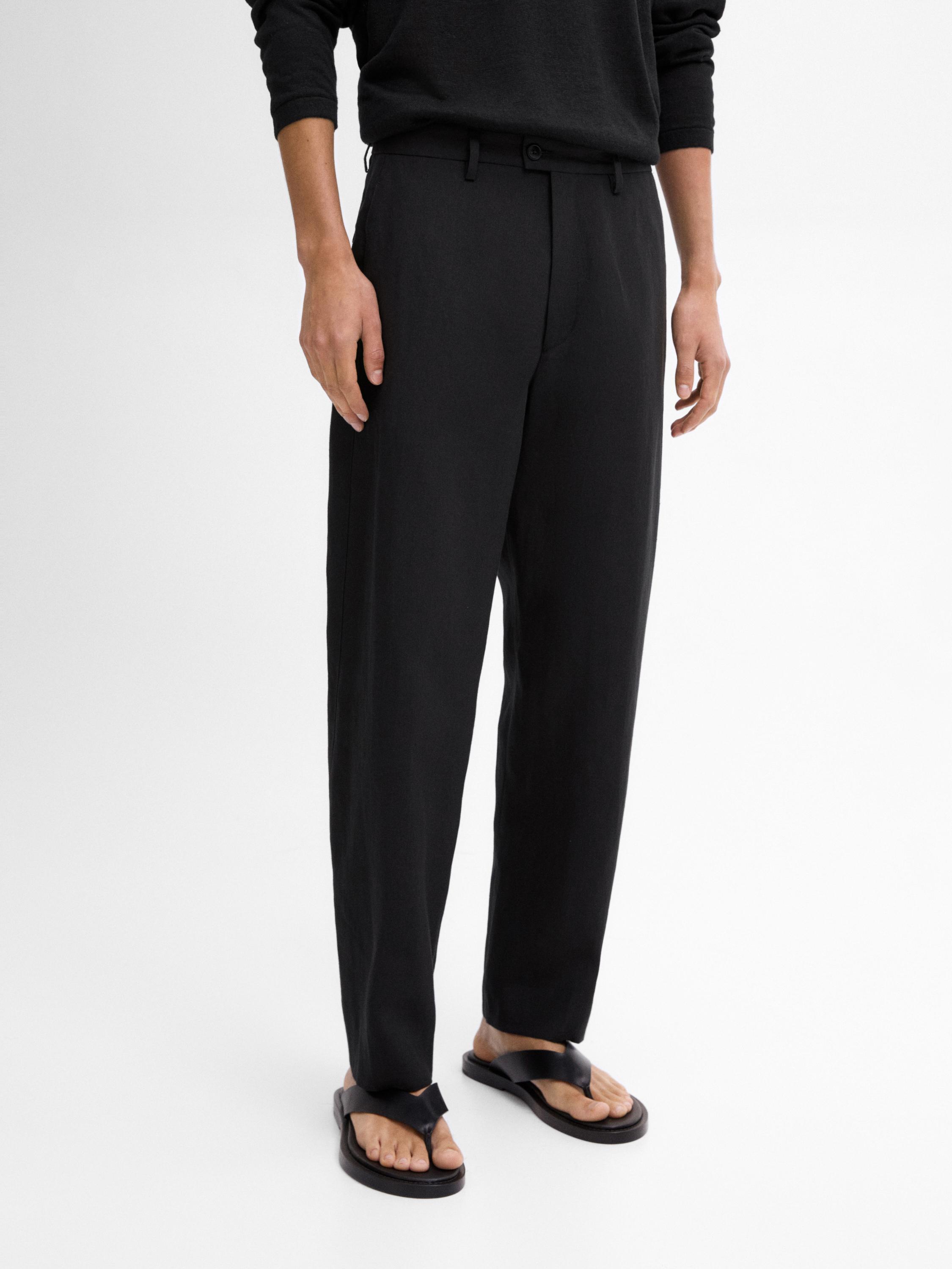 Pantalon de costume 100 % lin