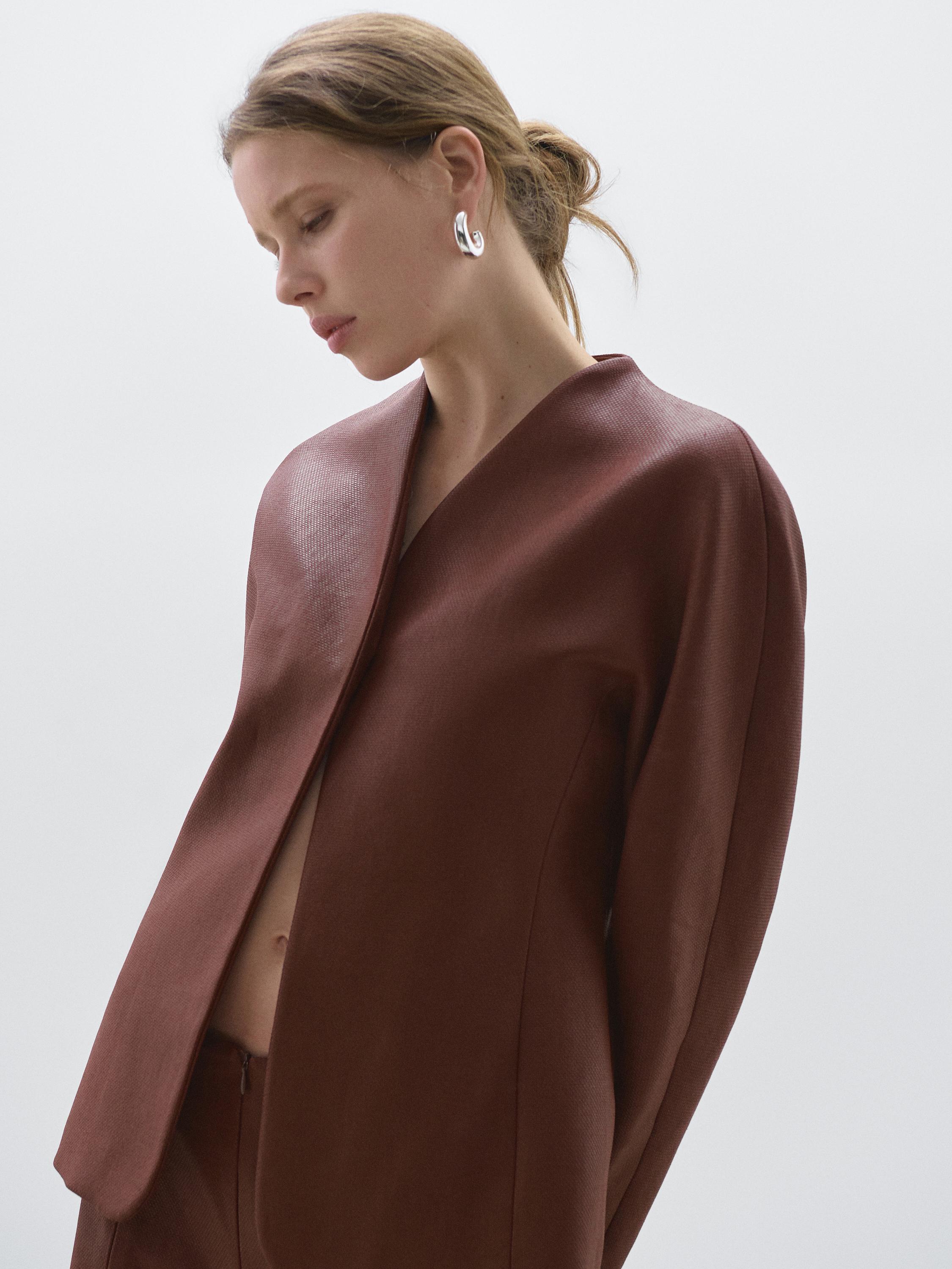 V-neck blazer - Studio