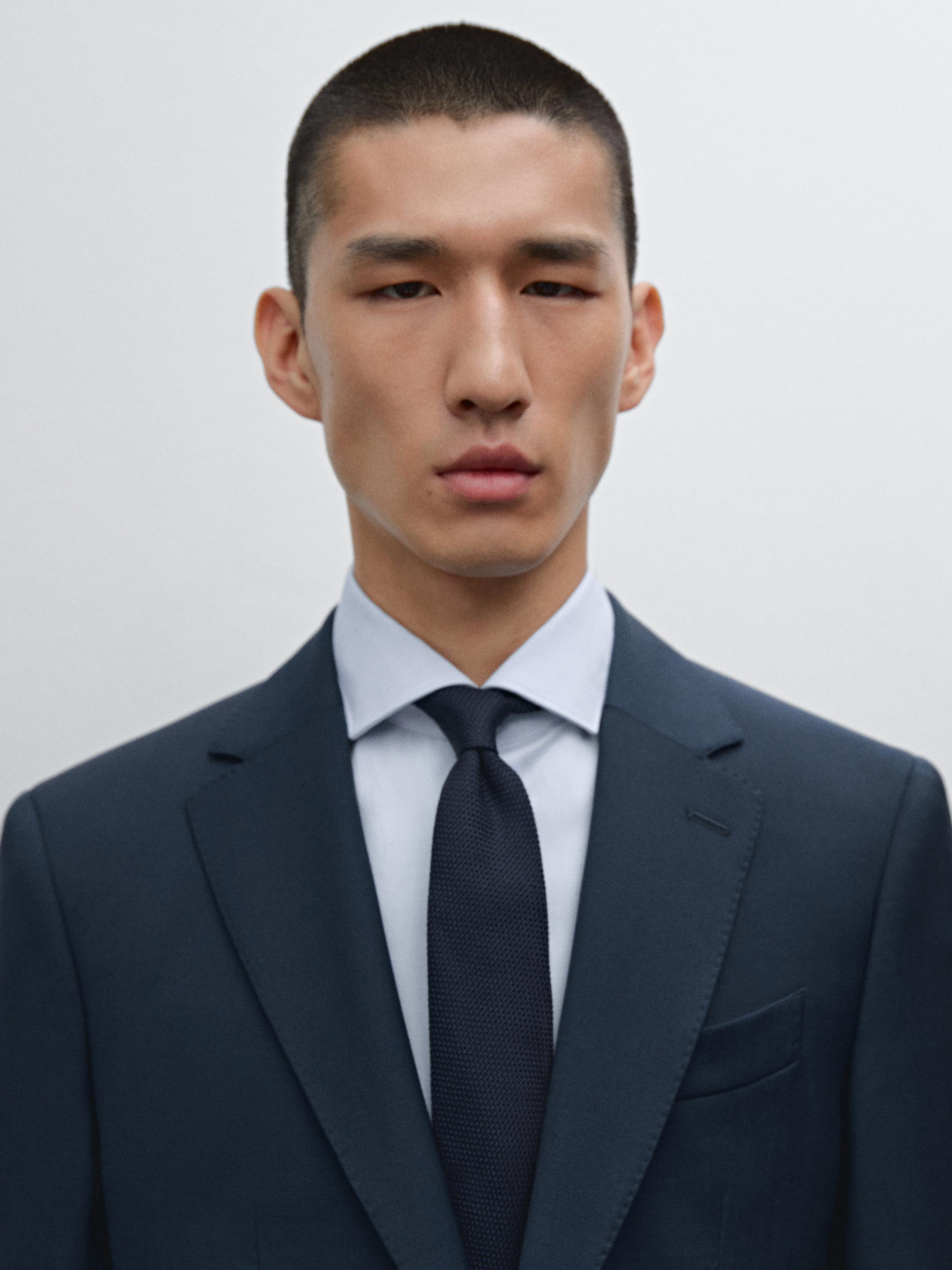 100% wool suit blazer
