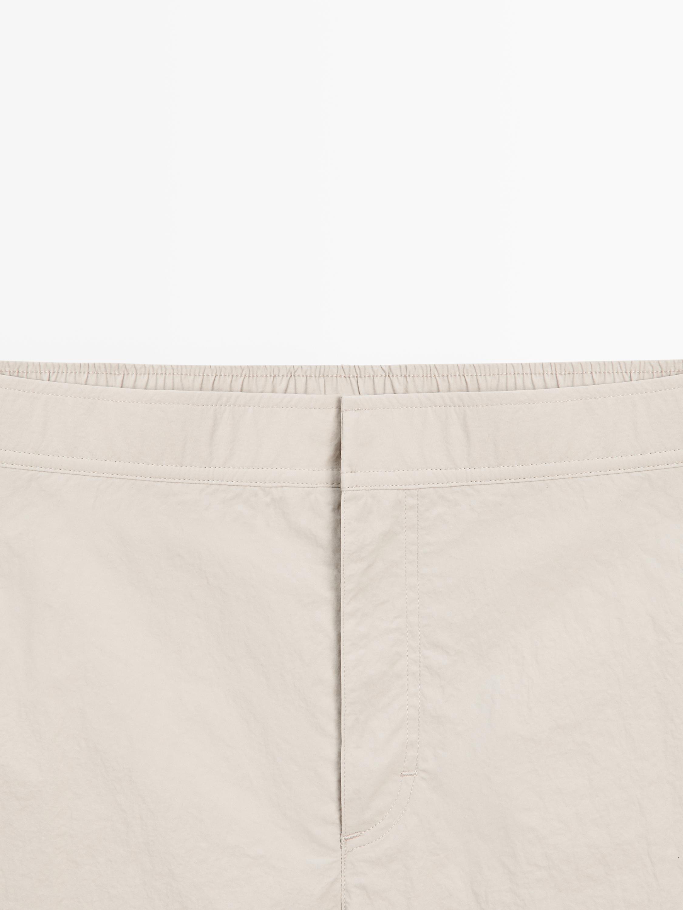 Maillot de bain uni détail taille