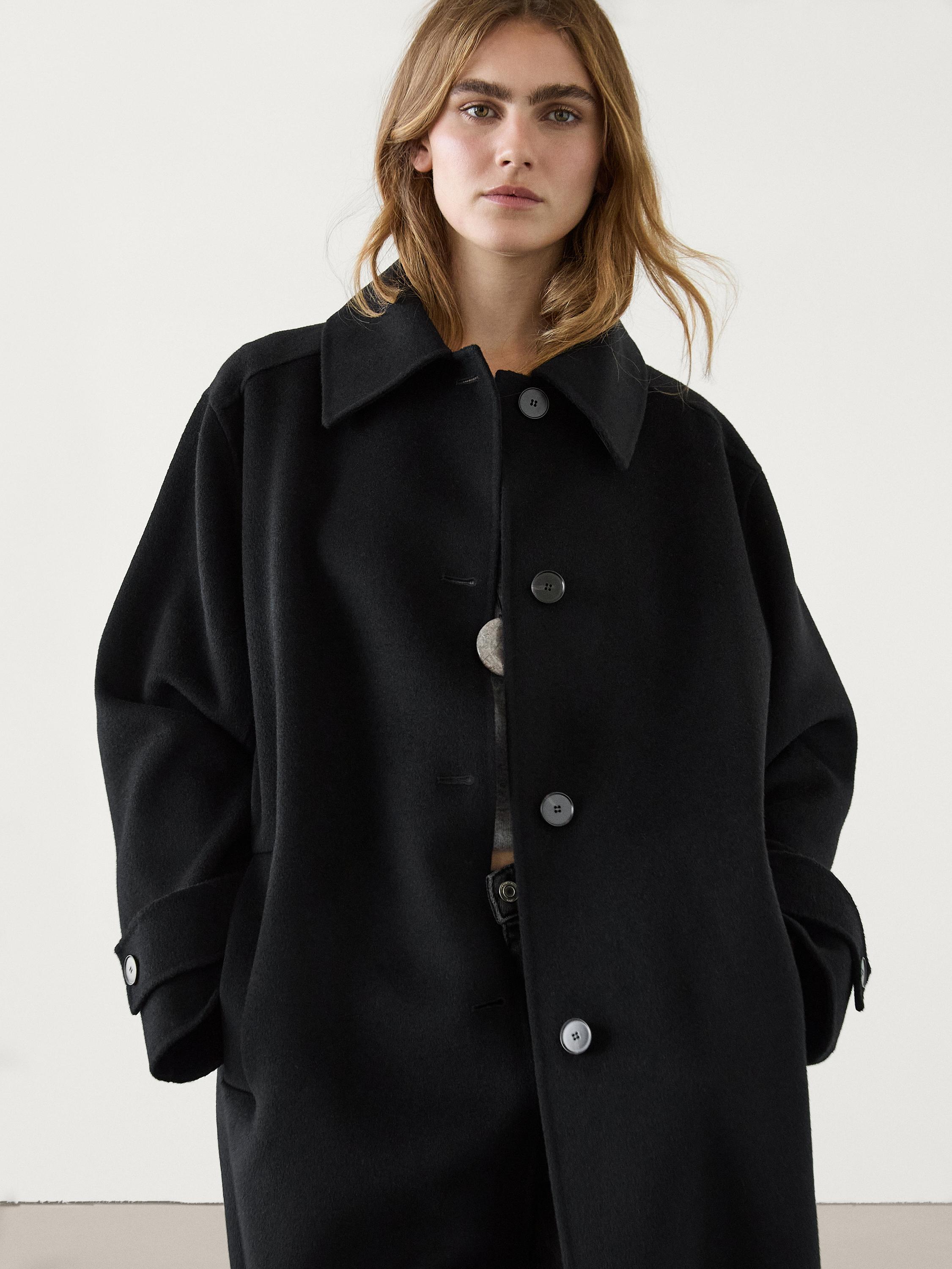 Women s long coats Massimo Dutti