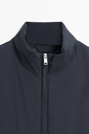 Ultra-lightweight water-repellent down gilet — NAVY BLUE 9