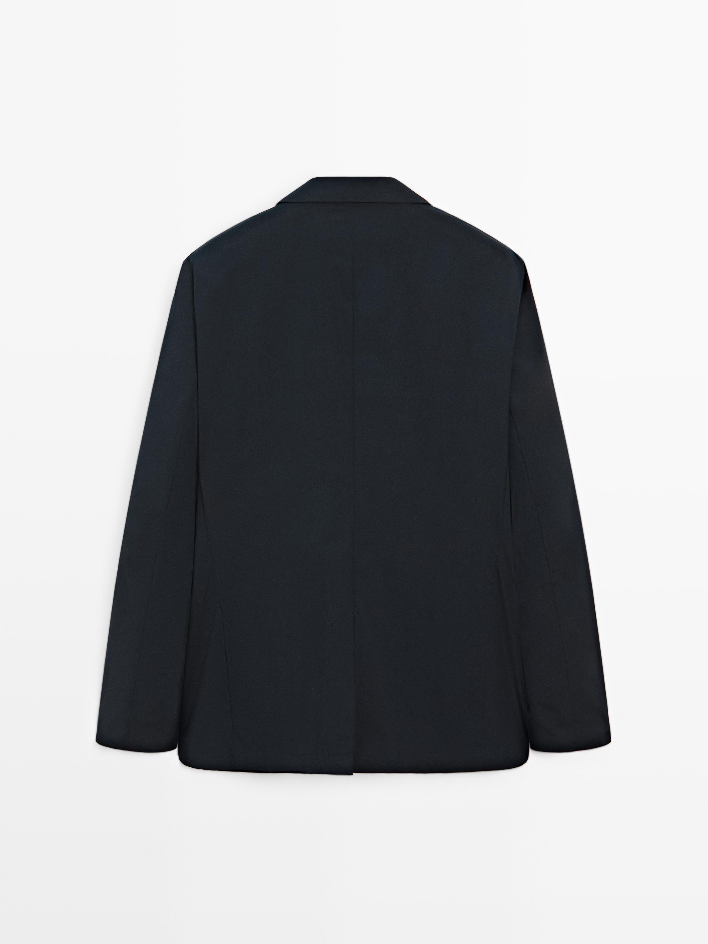 Lightweight technical blazer — NAVY BLUE