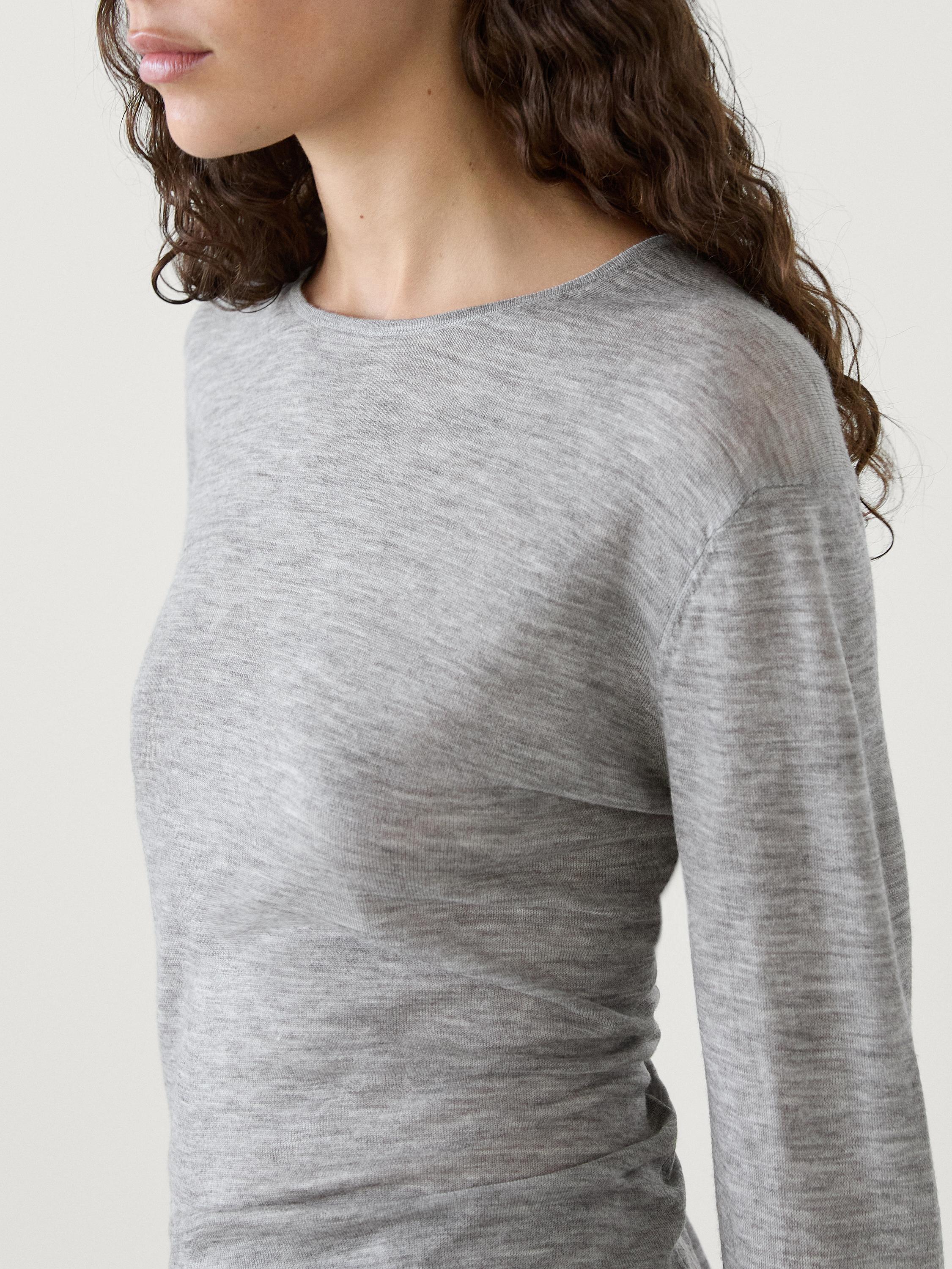 100% wool knit sweater