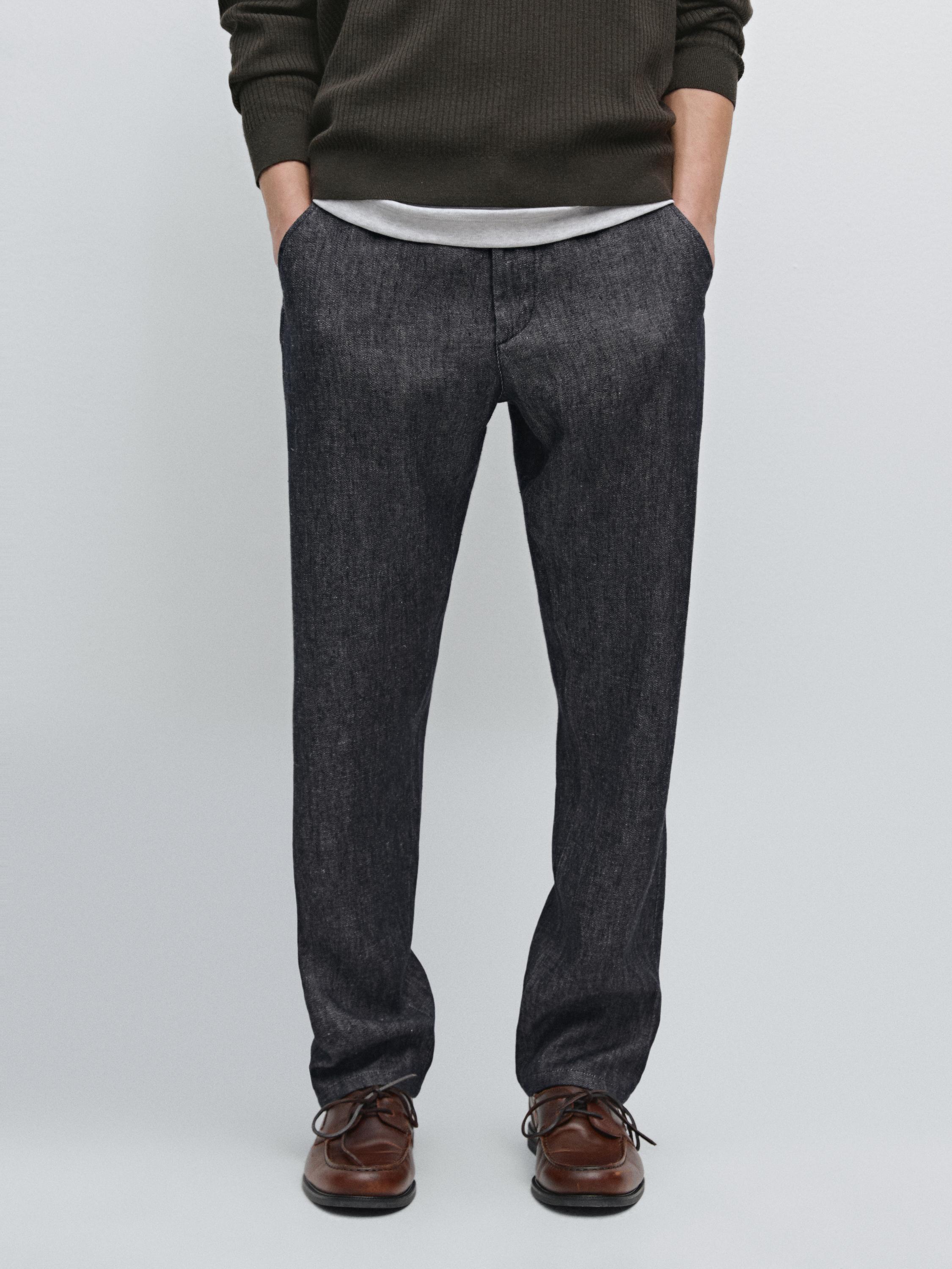 Lightweight relaxed fit jeans