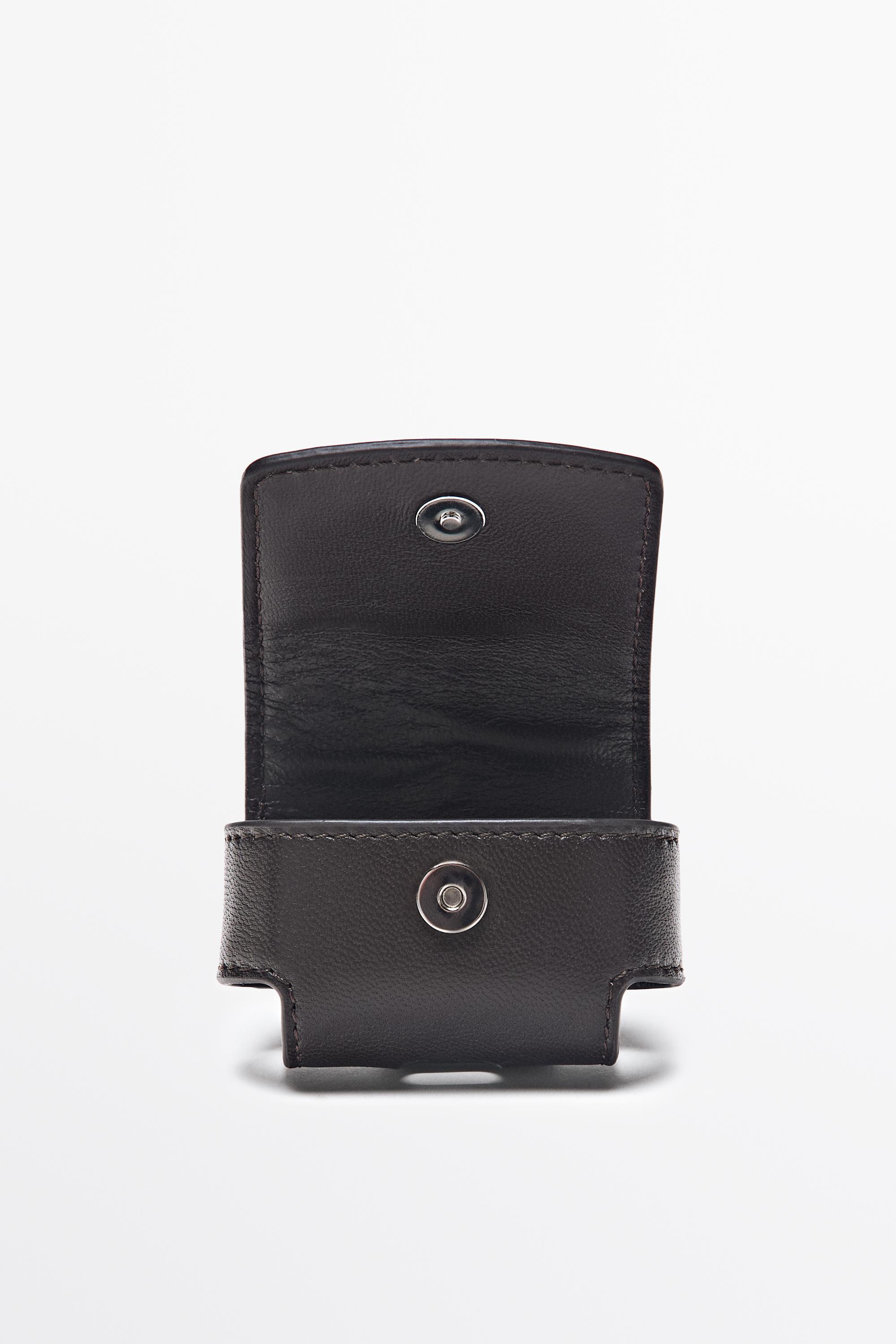 Nappa leather AirPods case — BROWN