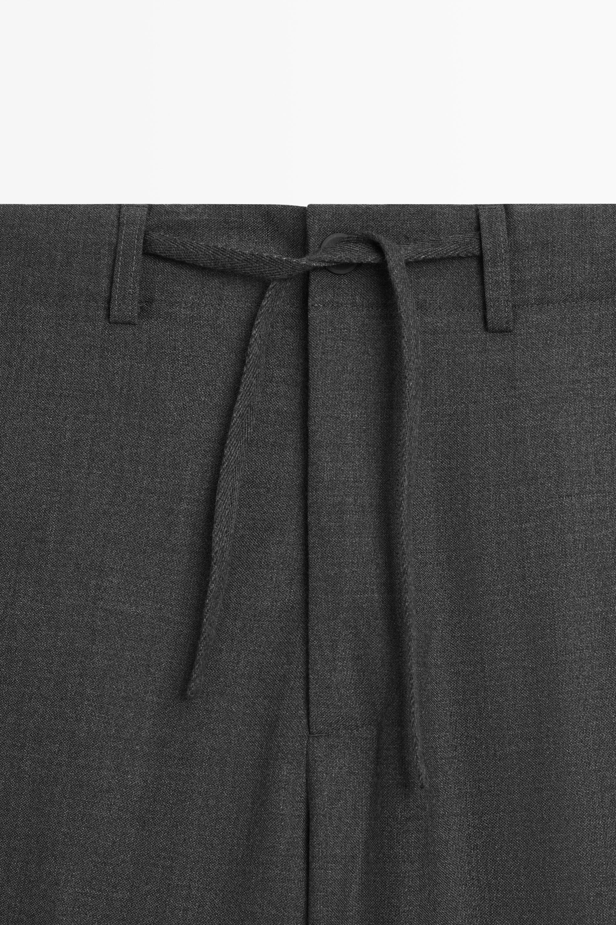 100% Cool Wool Pants — GREY