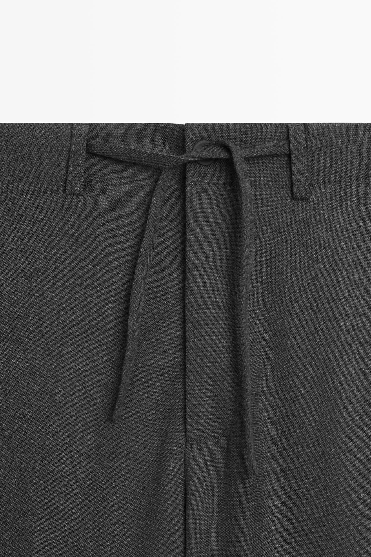 100% Cool Wool Pants — GREY