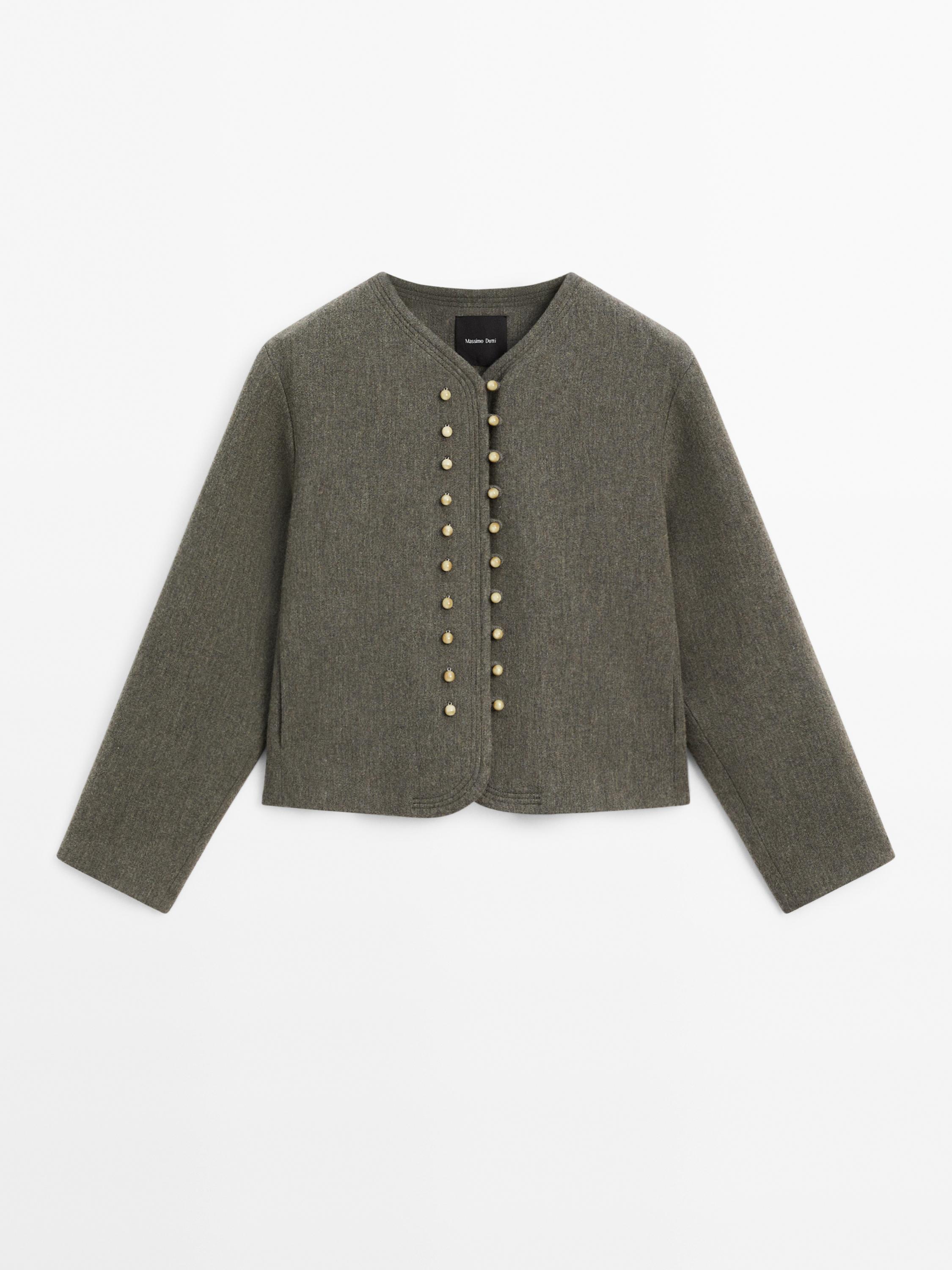 Gilet Sans Manches Massimo Dutti Femme 42/XL - Marron Et Kaki (très Bon état)