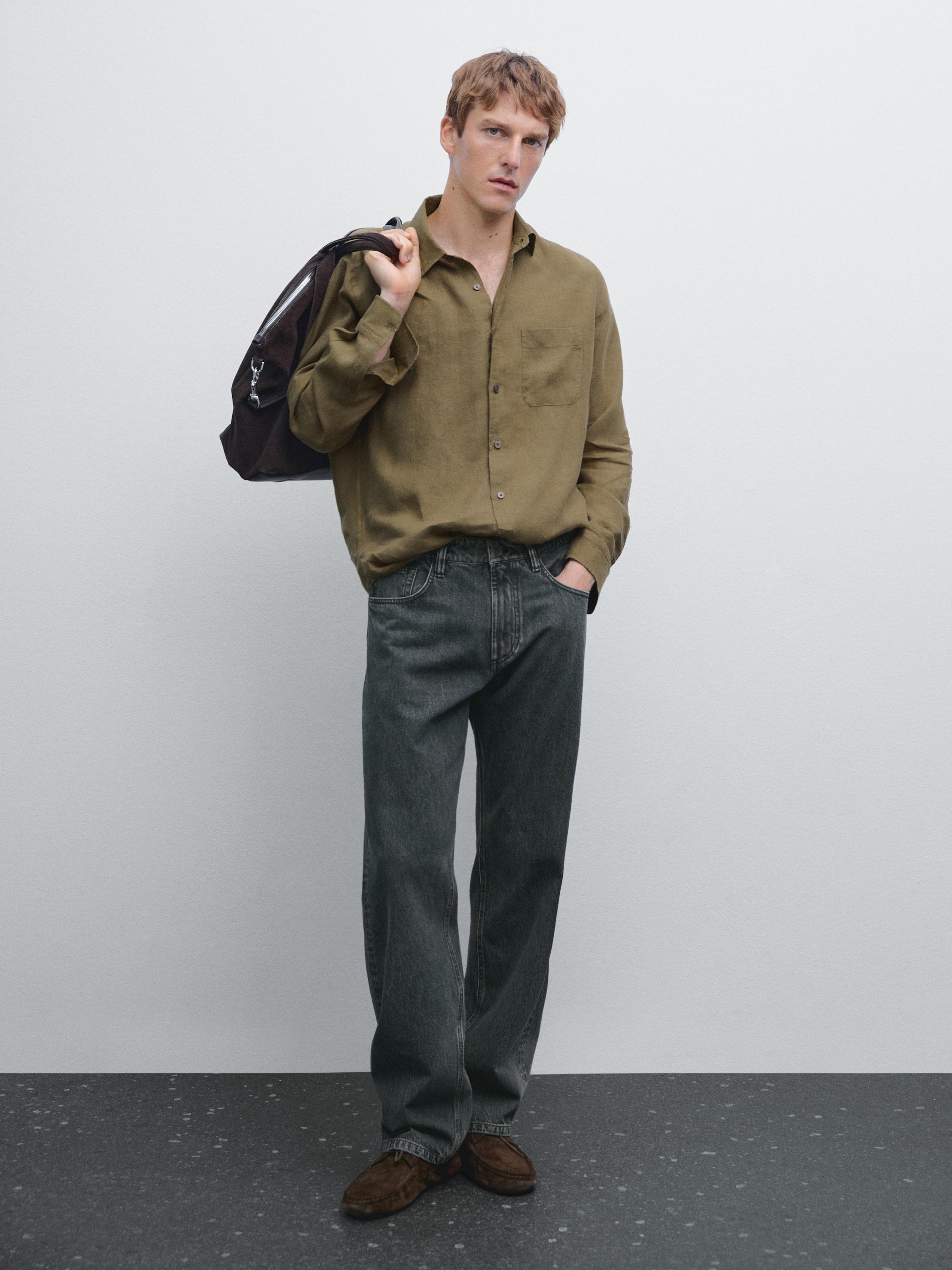 Jeans met wijde pijpen