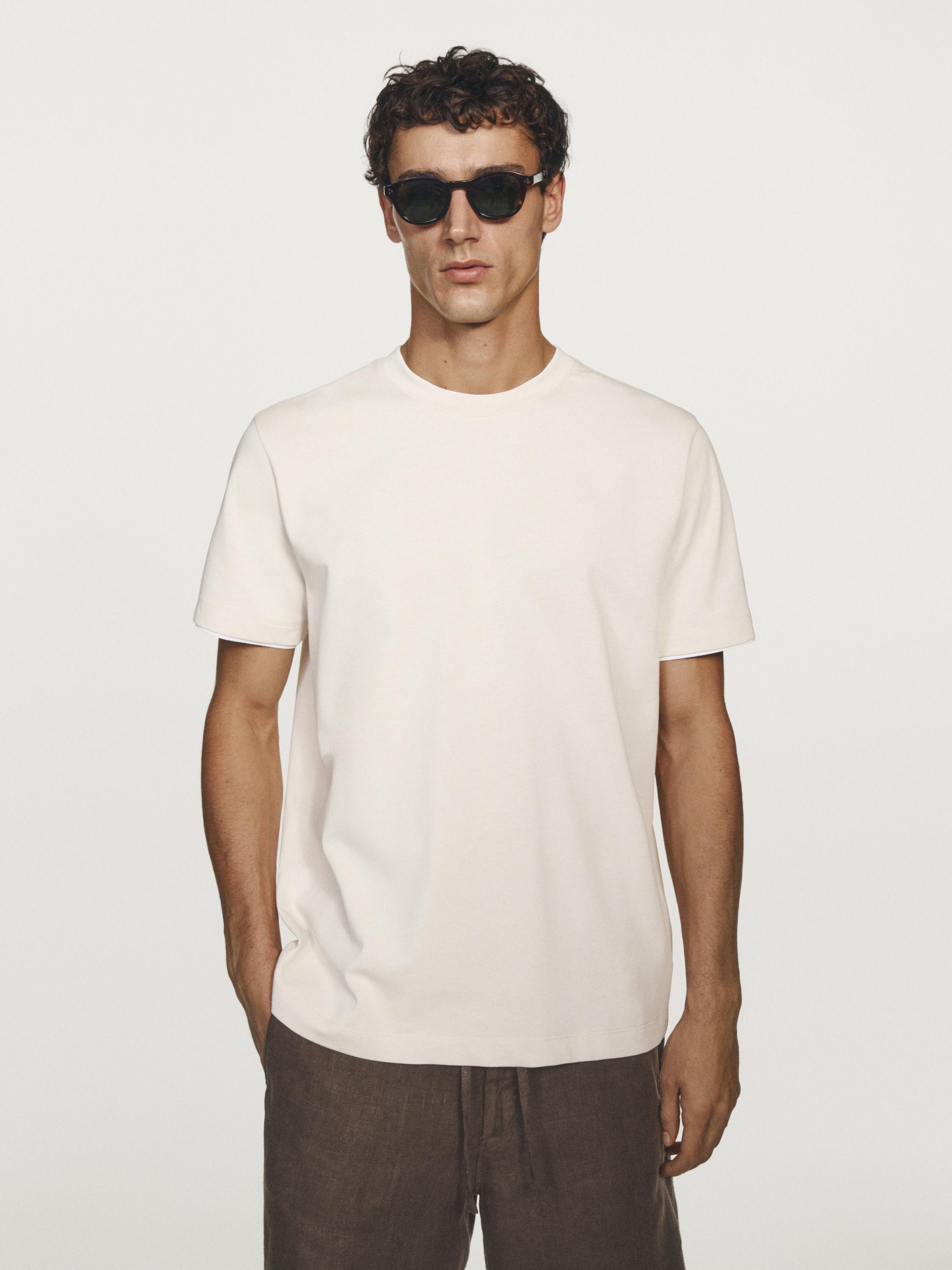100% cotton short-sleeve T-shirt