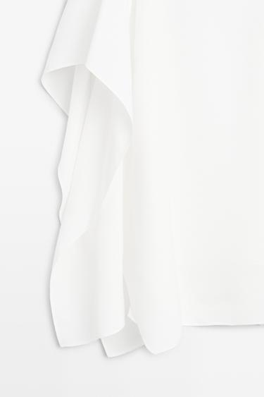 Flowing spaghetti strap top — WHITE 7