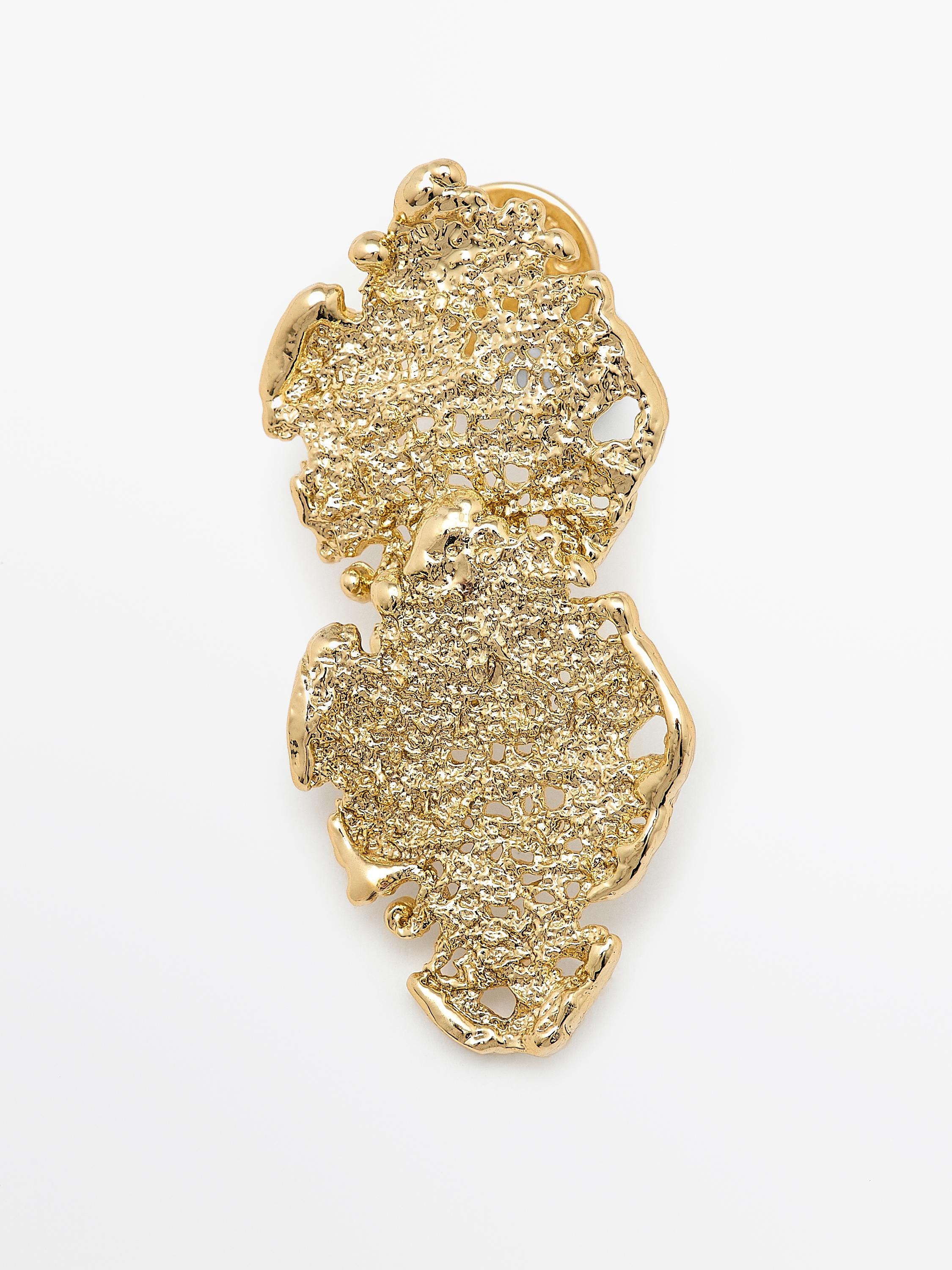 Pendientes pieza abstracta