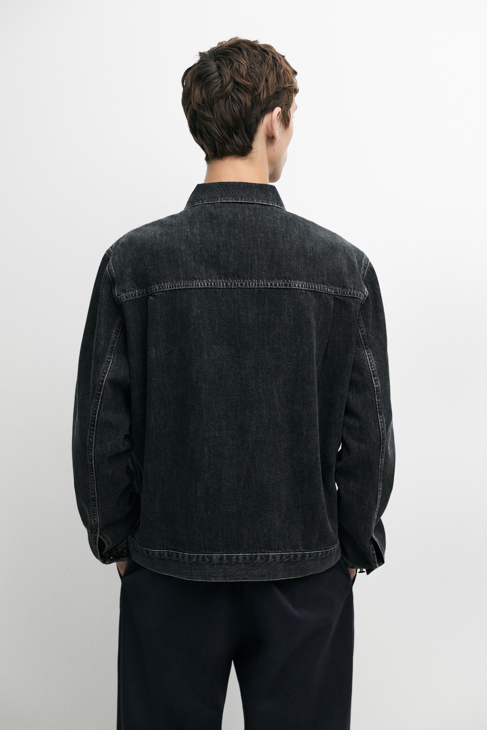 Regular Fit Cotton Denim Jacket — INDIGO