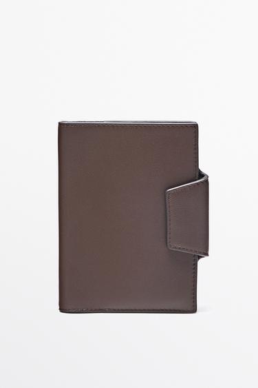 Nappa leather passport holder — LEATHER 1