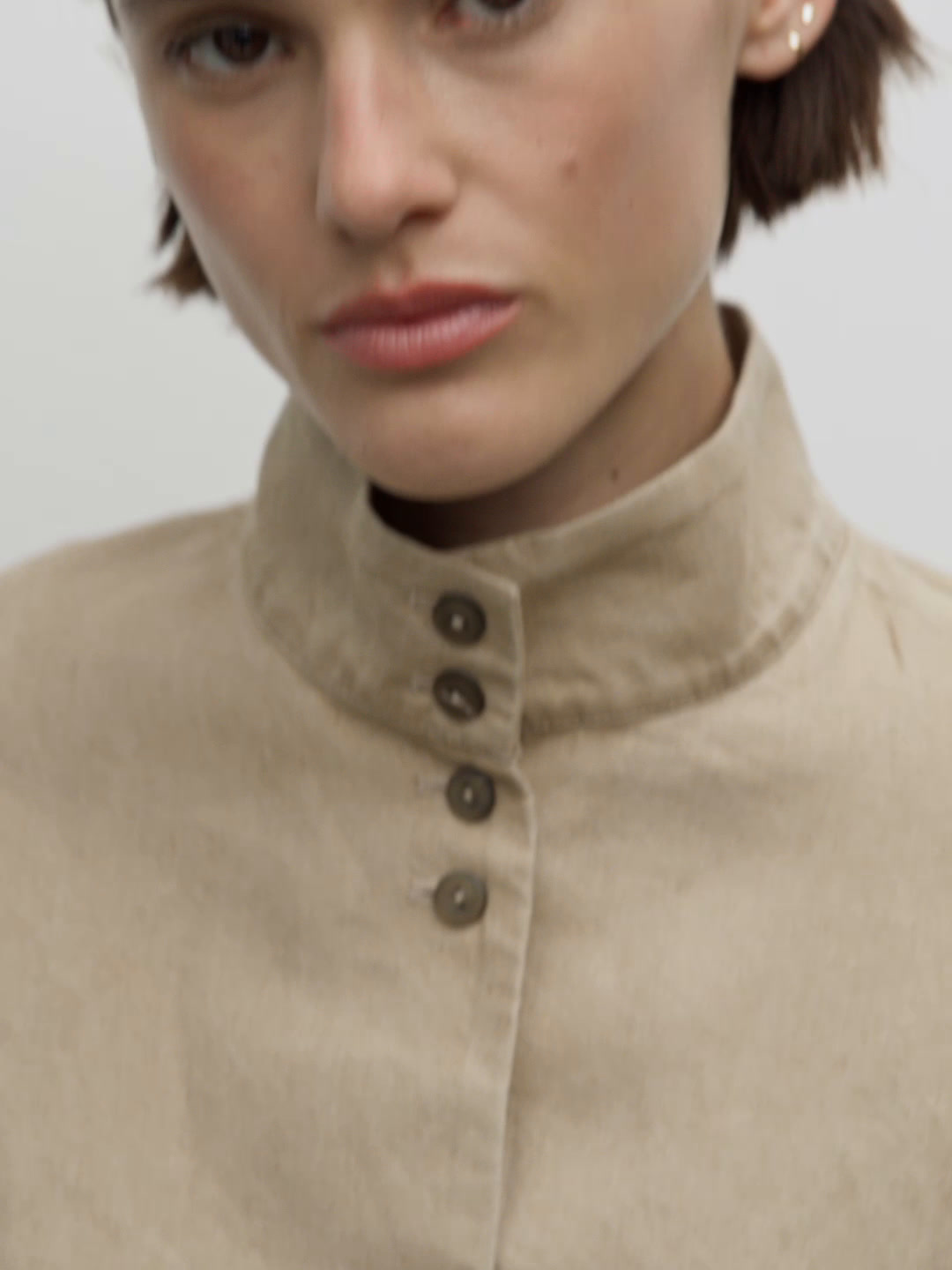 Flowing 100% linen kimono