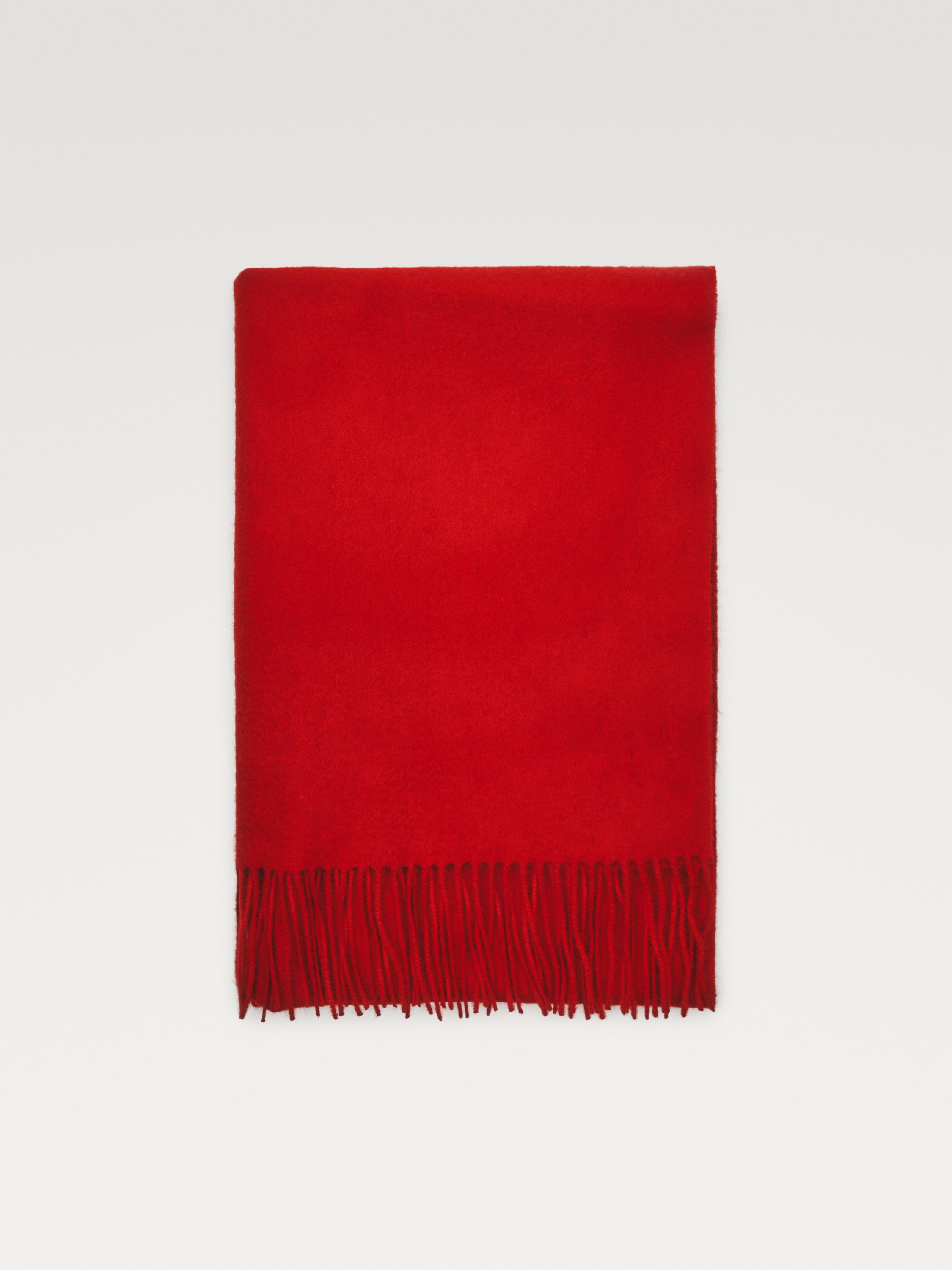 Schal mit Fransen aus 100 % Kaschmir