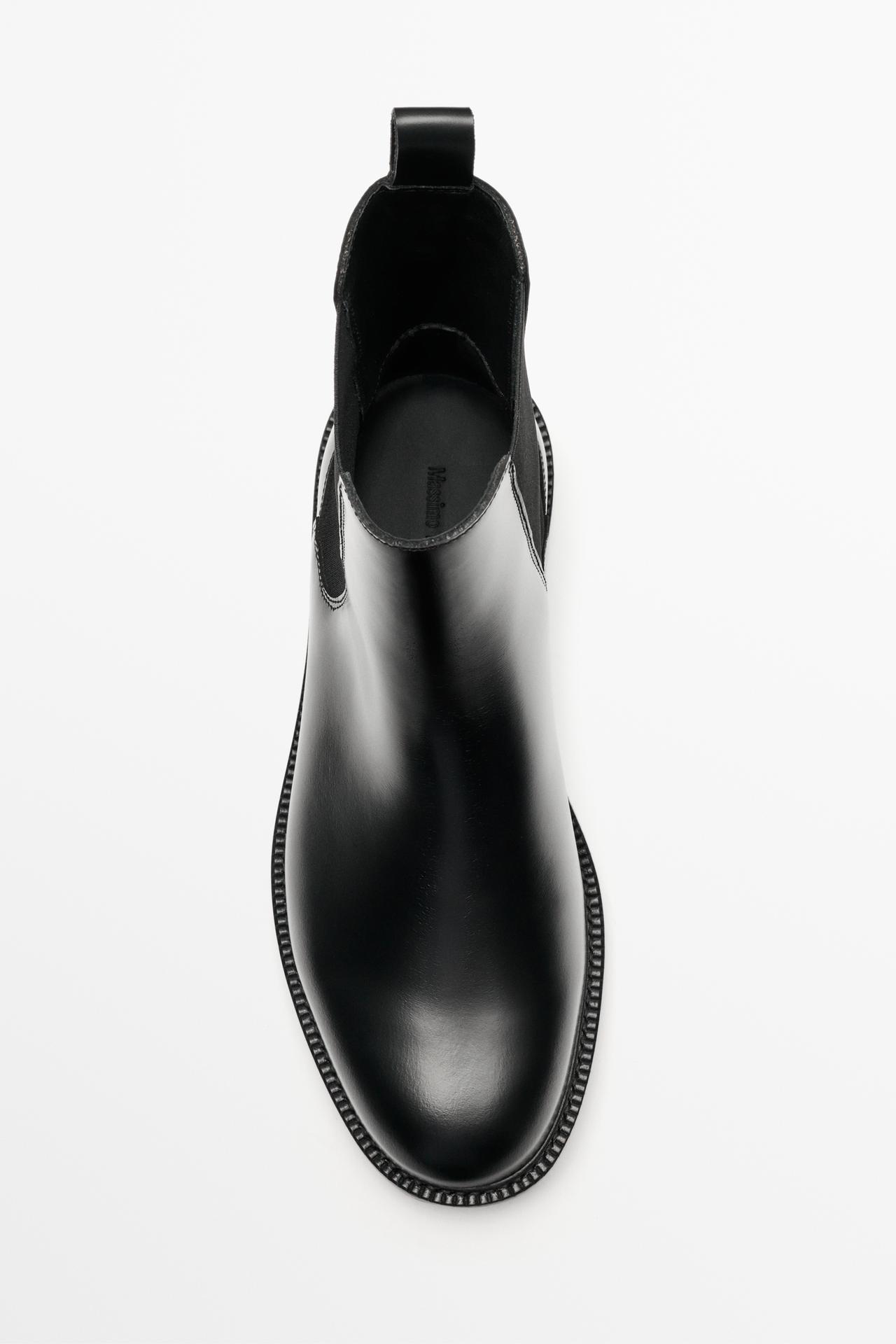 Chelsea boots leather — BLACK
