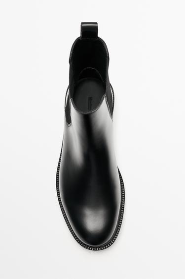 Chelsea boots leather — BLACK 3