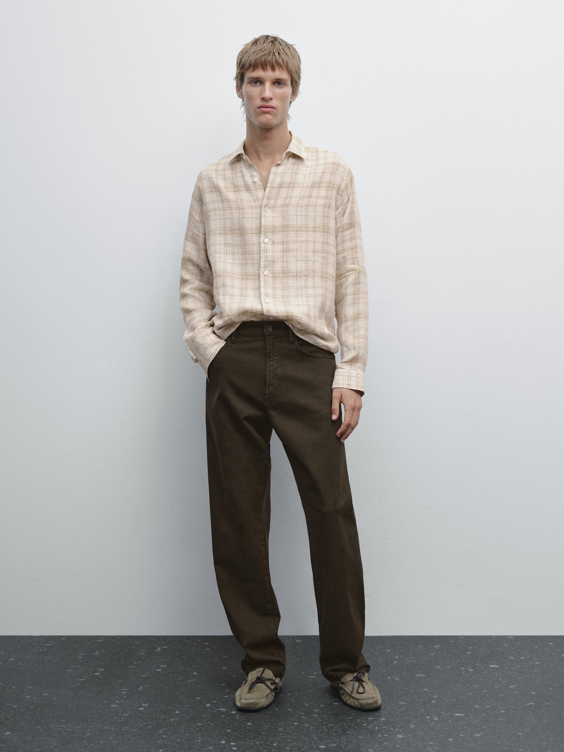 Tapered fit jeans