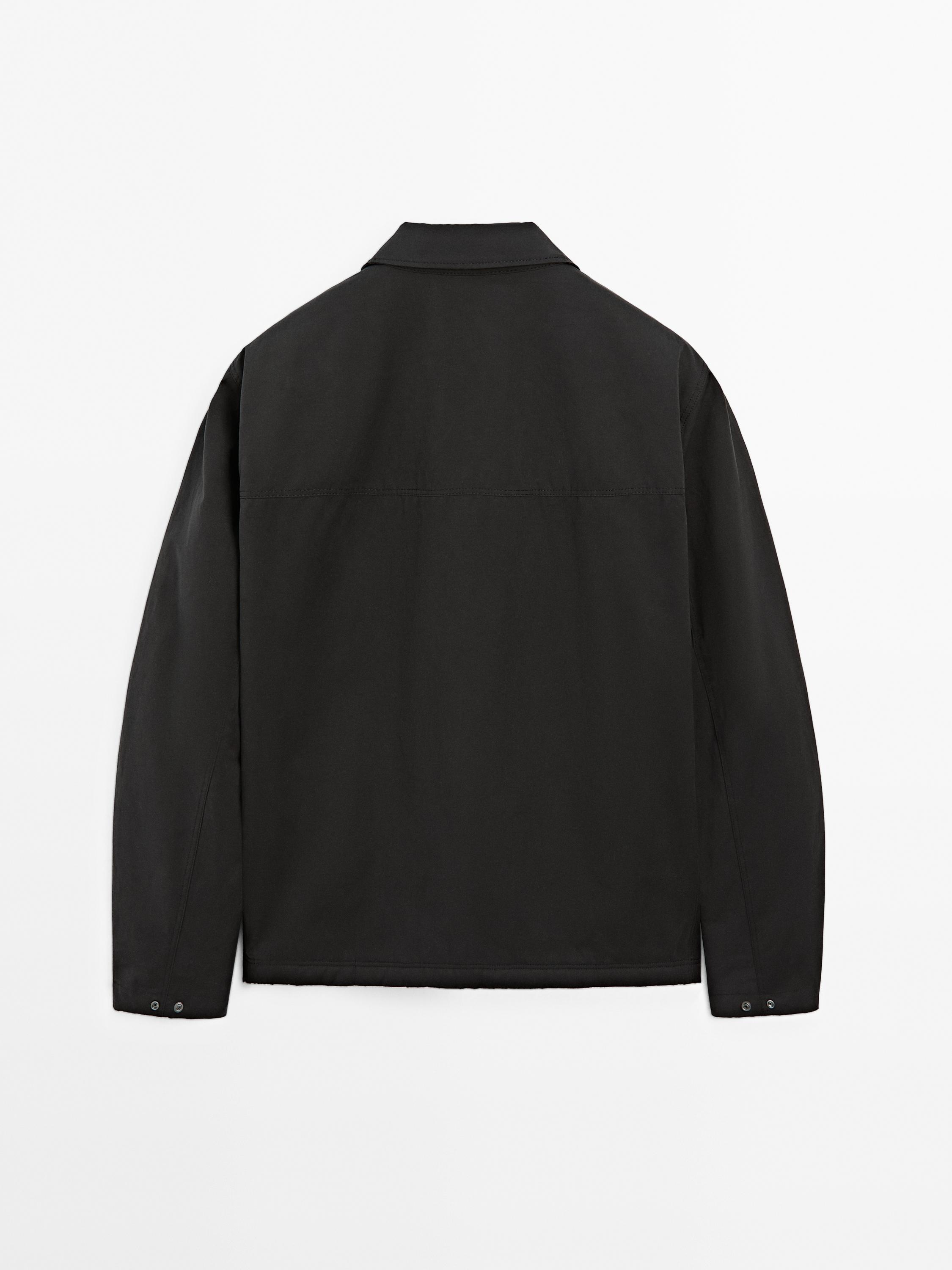 Water-repellent toggle jacket