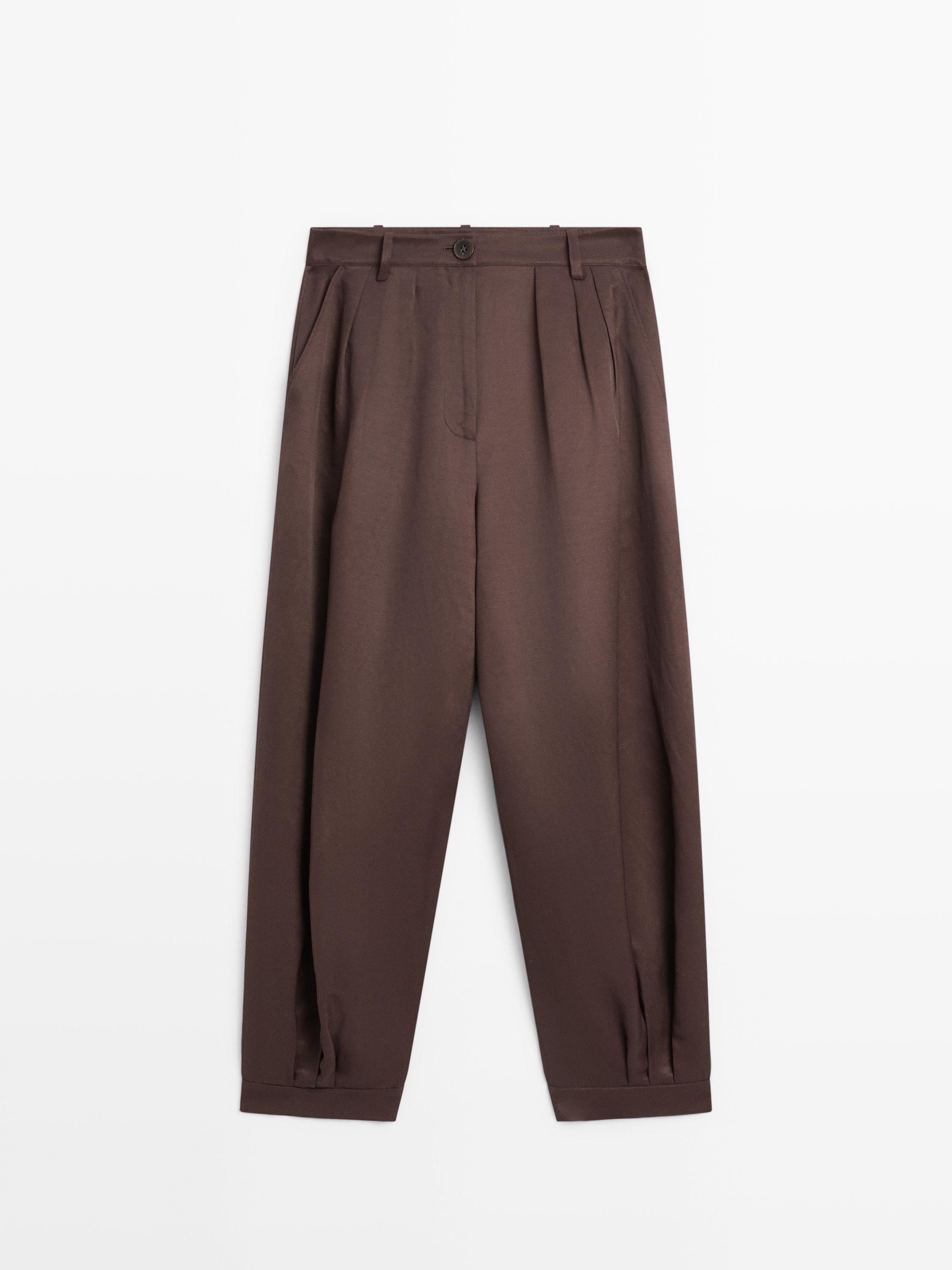 Pantalón barrel fit