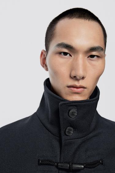 Mid-length coat with toggle detail - LIMITED EDITION — DEEP BLUE 4