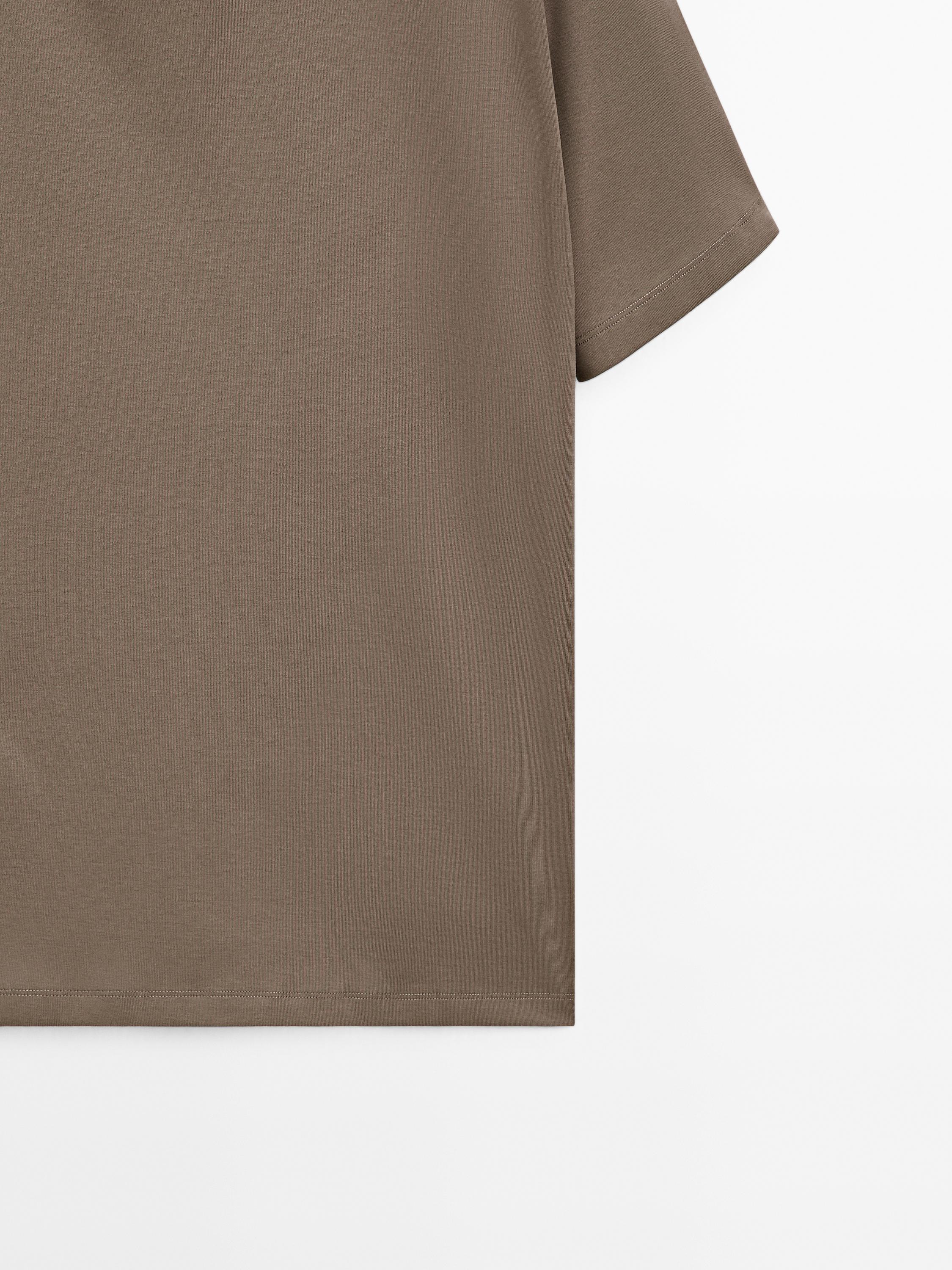 100% mercerised cotton T-shirt