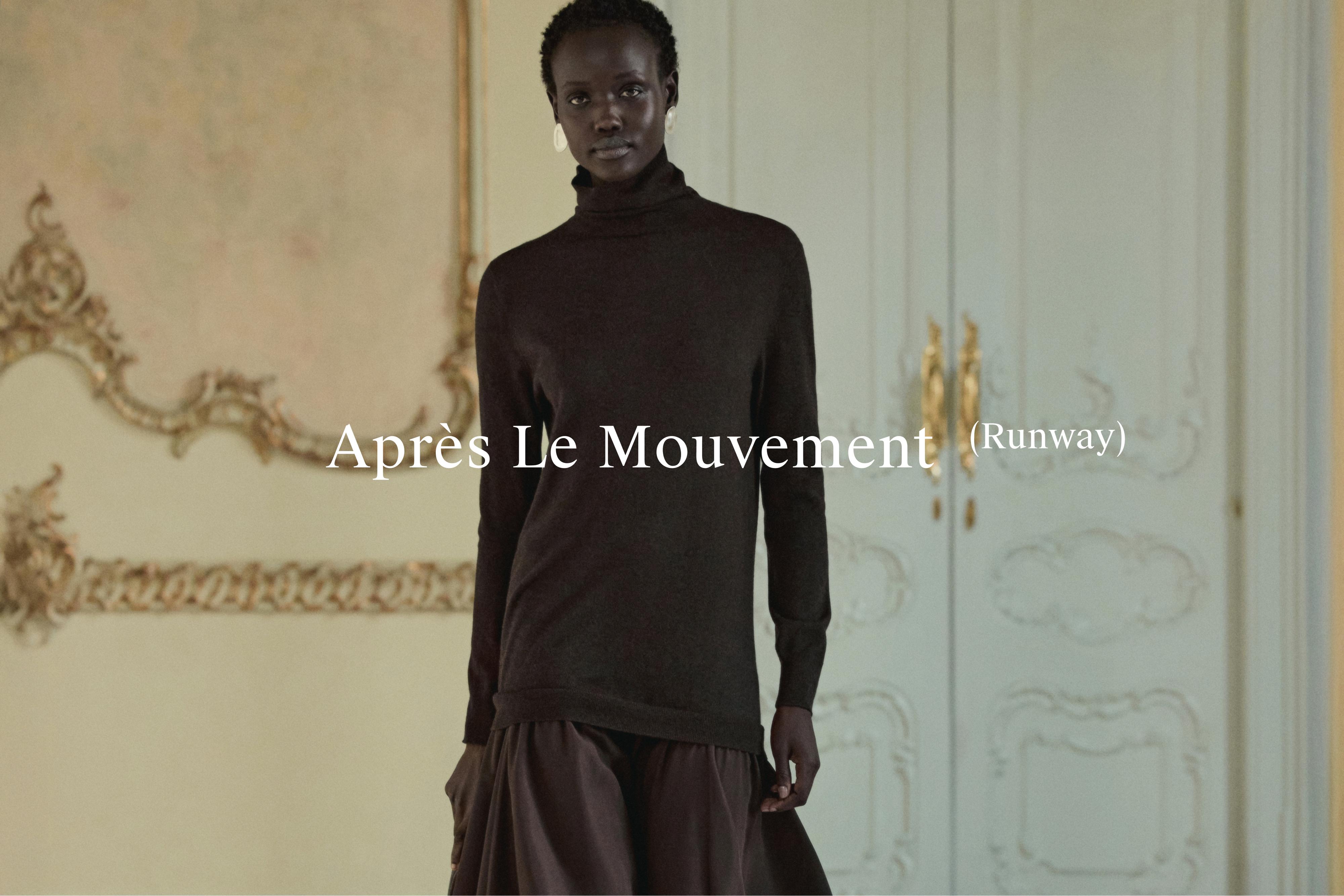 Váy dệt kim pha len có chi tiết tương phản