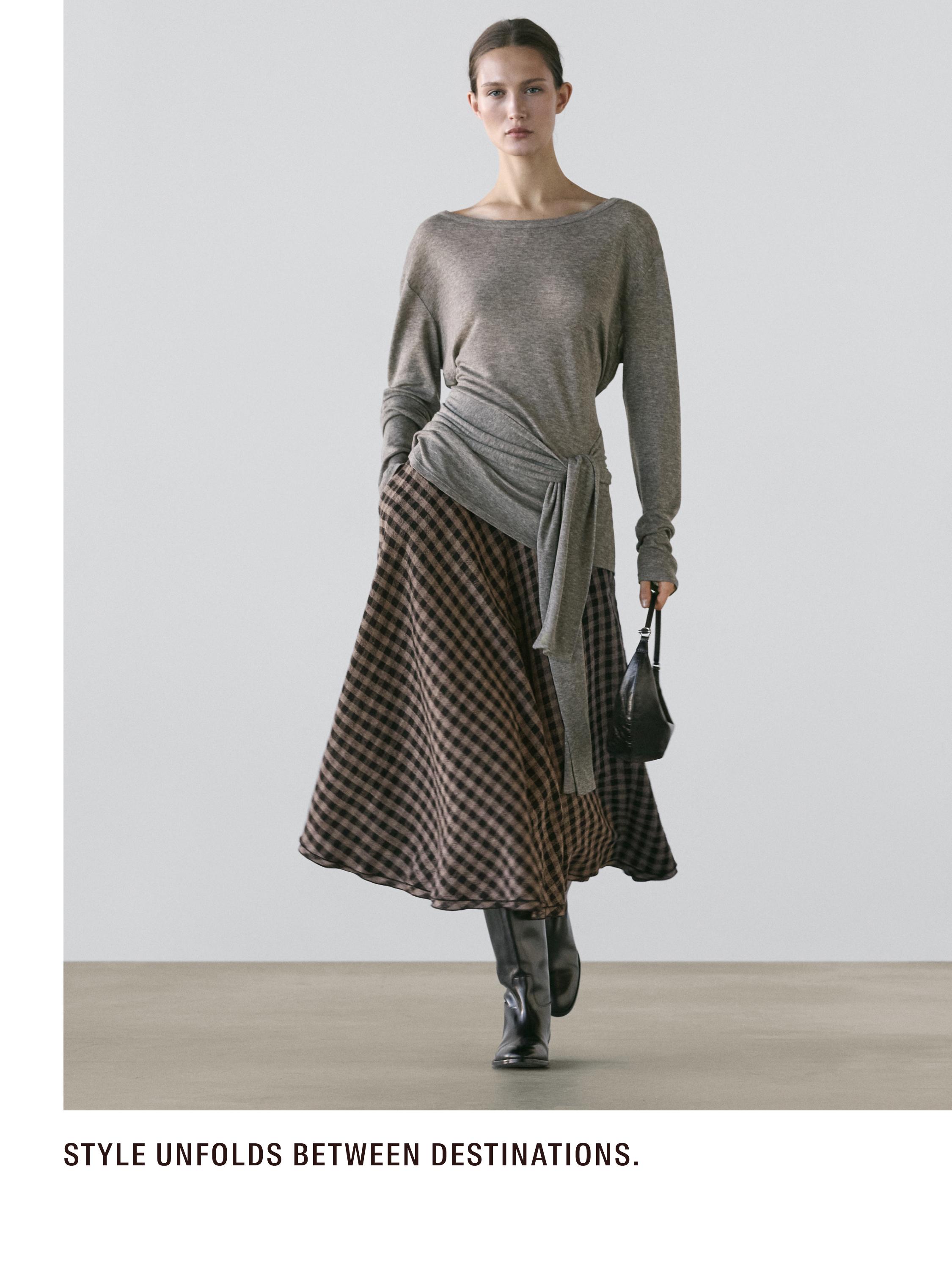 Bluzë me lidhje si detaj