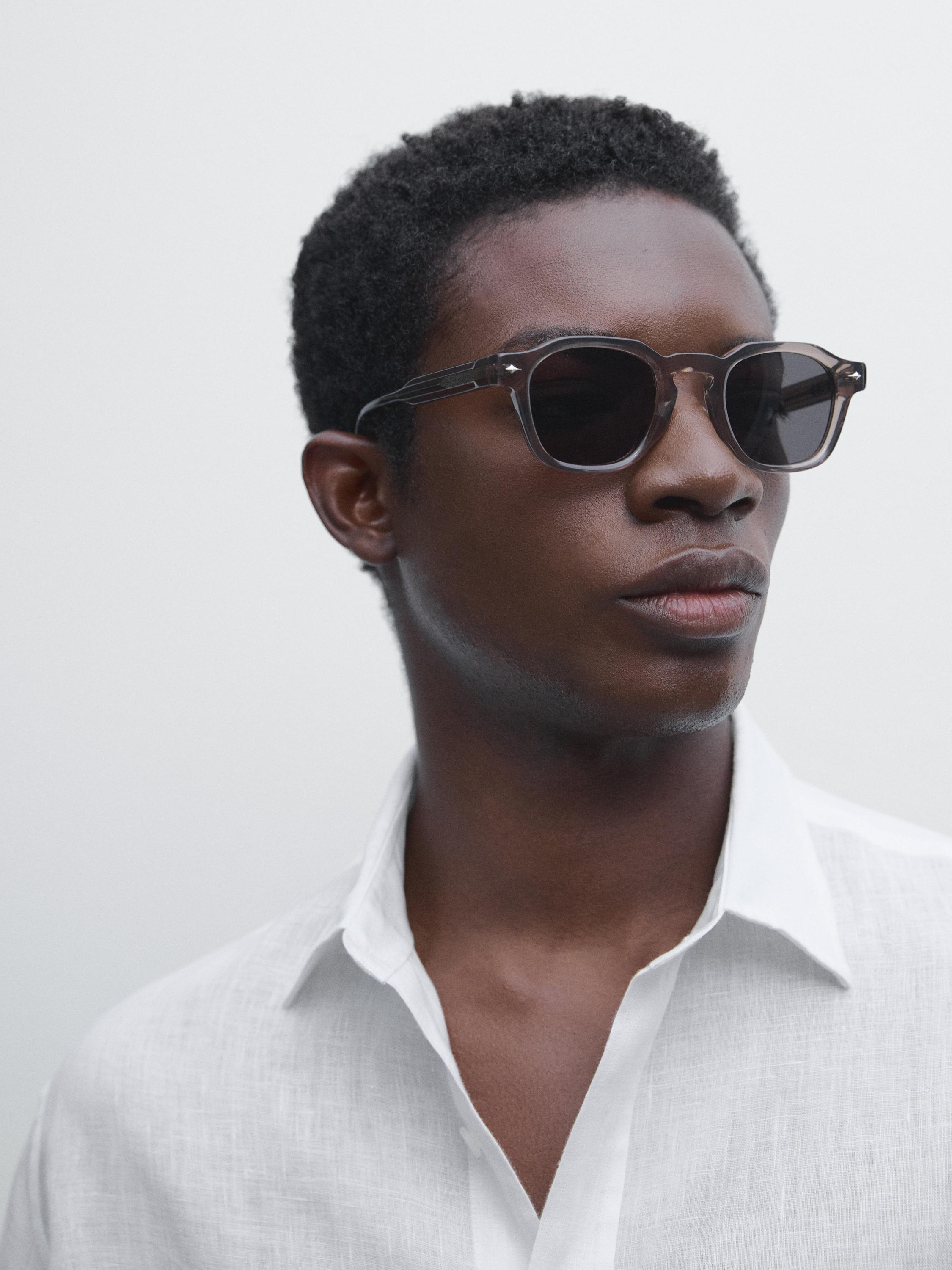 Camisa regular fit 100% linho