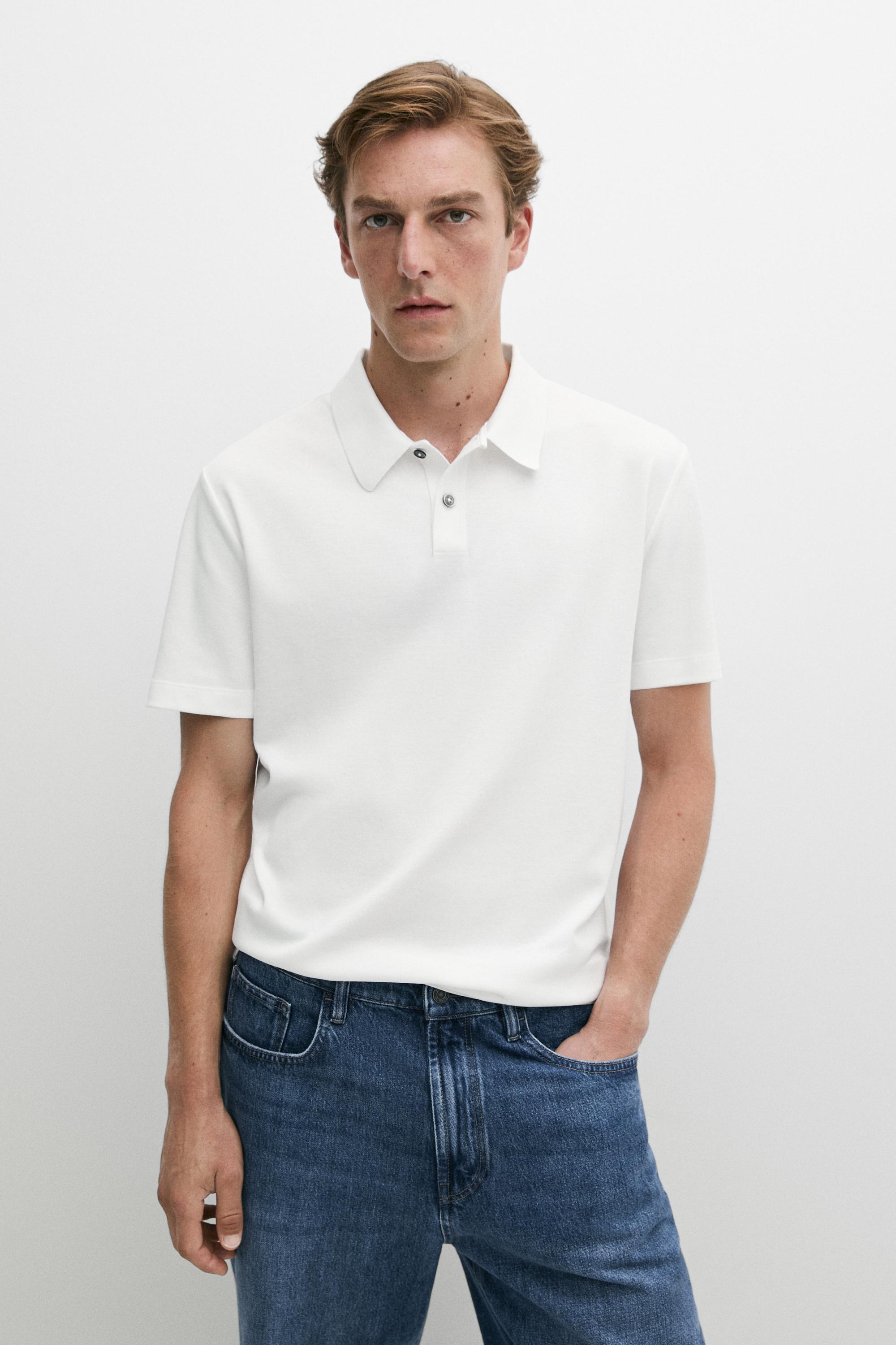 100% cotton short sleeve polo shirt