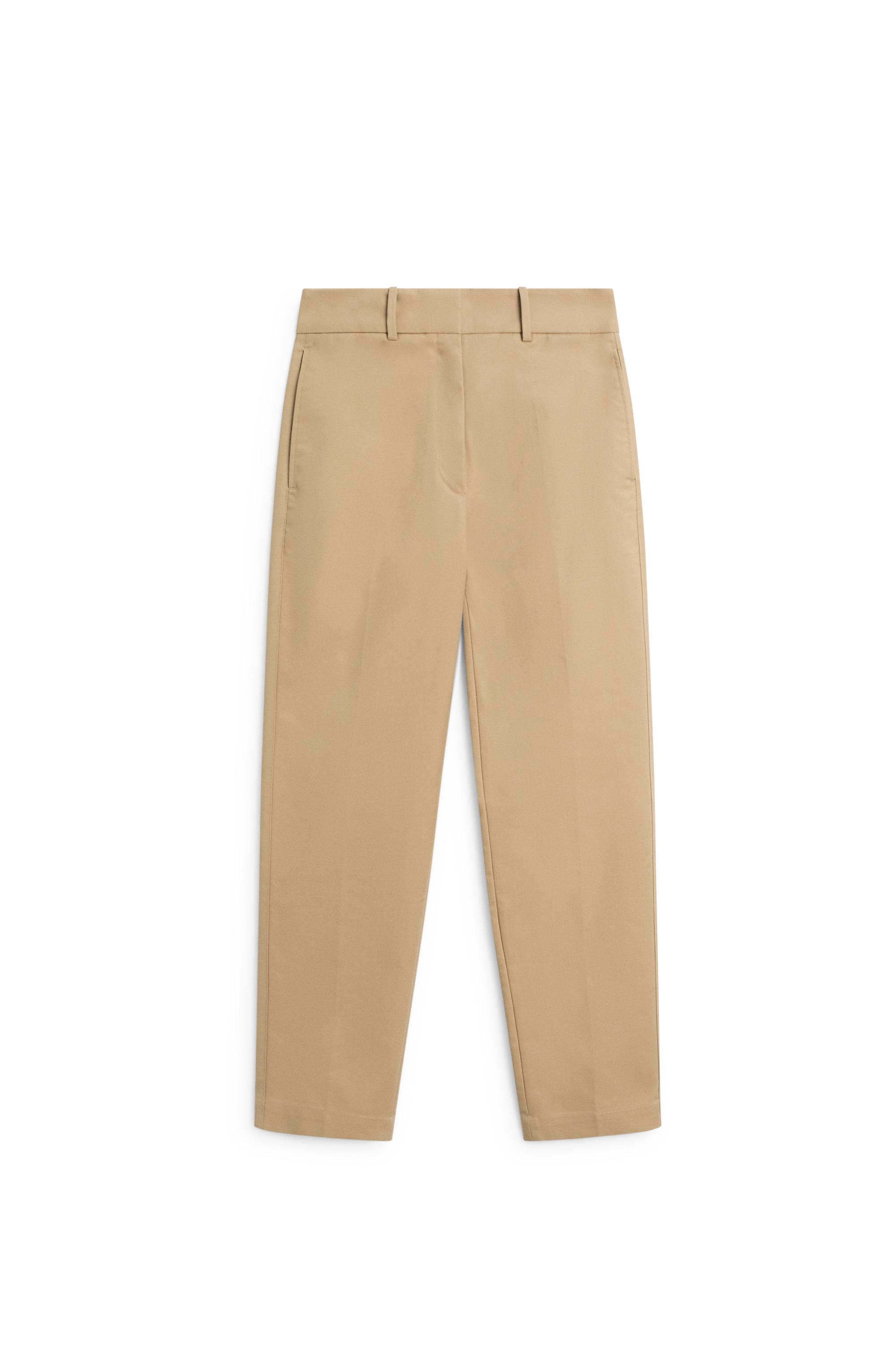 Adjustable tab trousers - STUDIO — CAMEL
