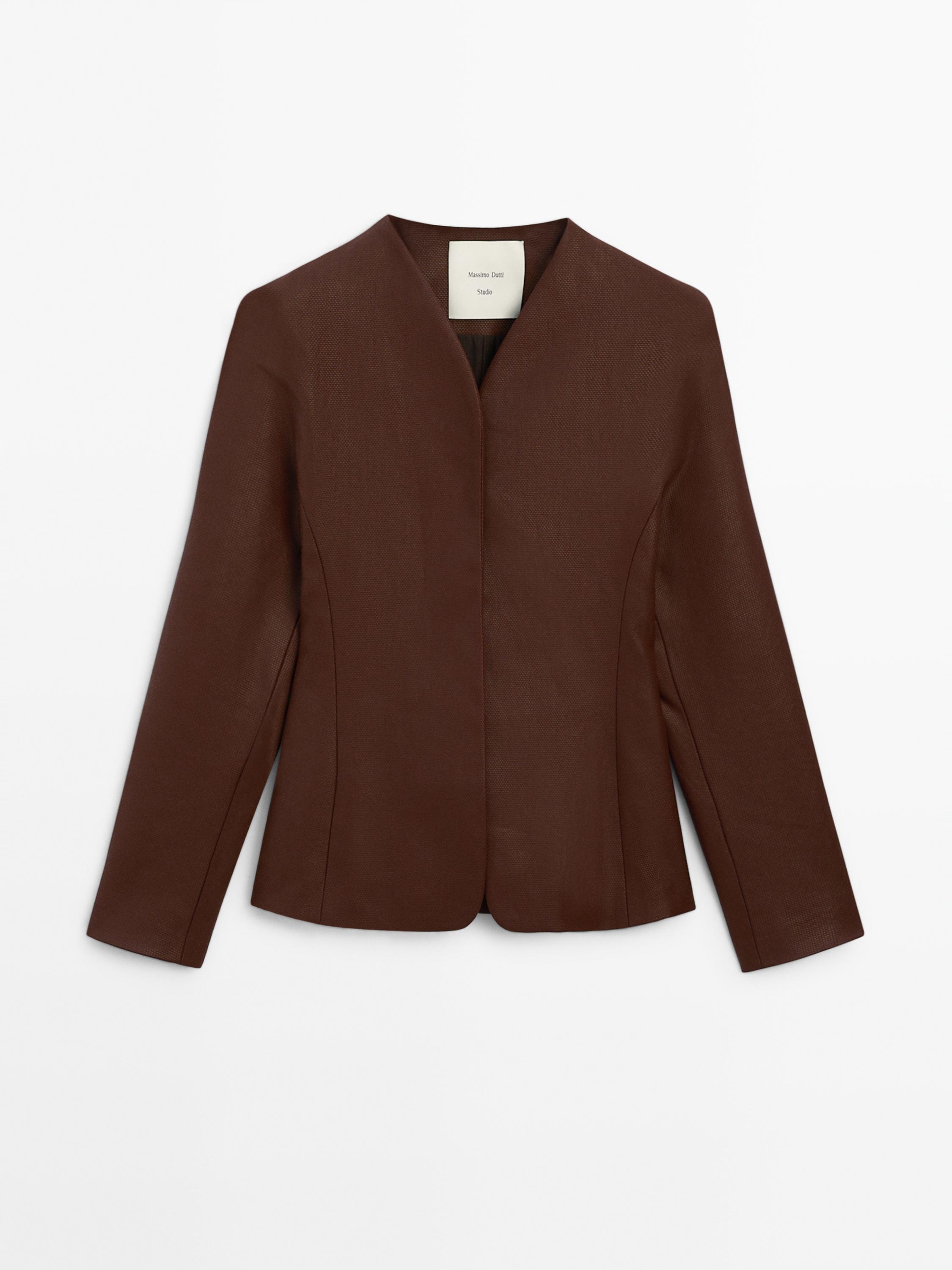 Blazer à col en V - Studio