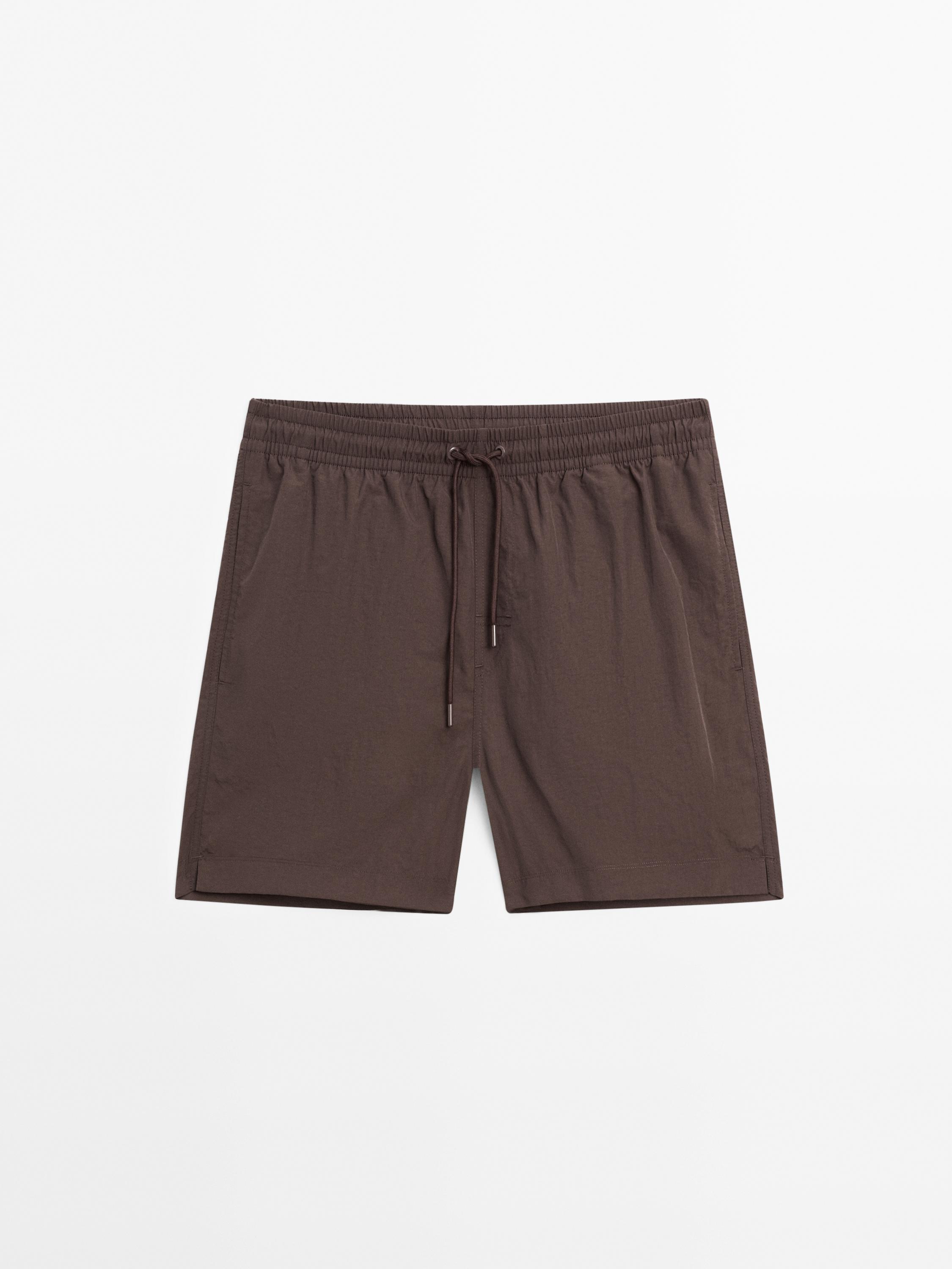 Plain swimsuit short fit