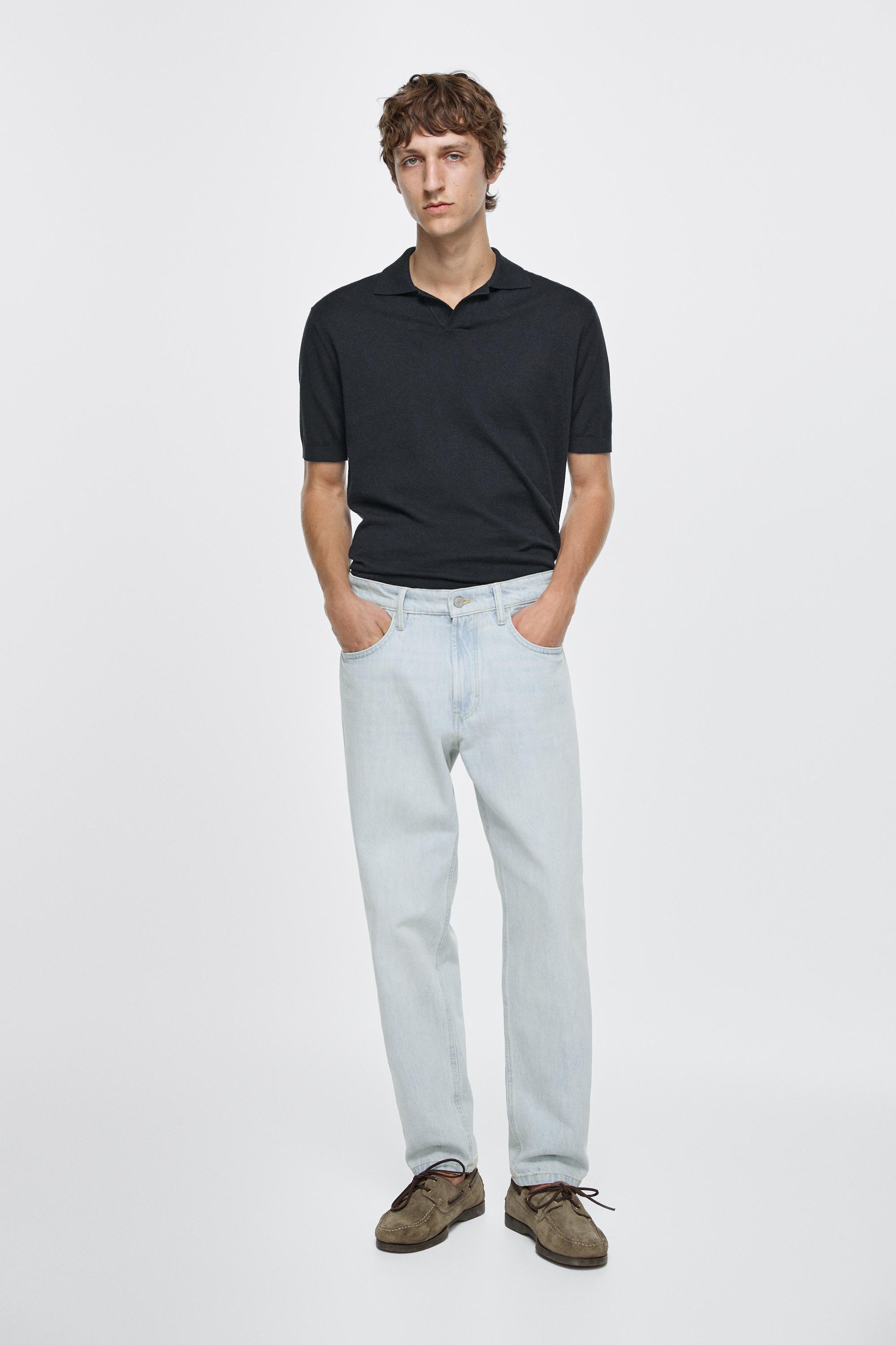 Slim-Fit Cropped-Jeans