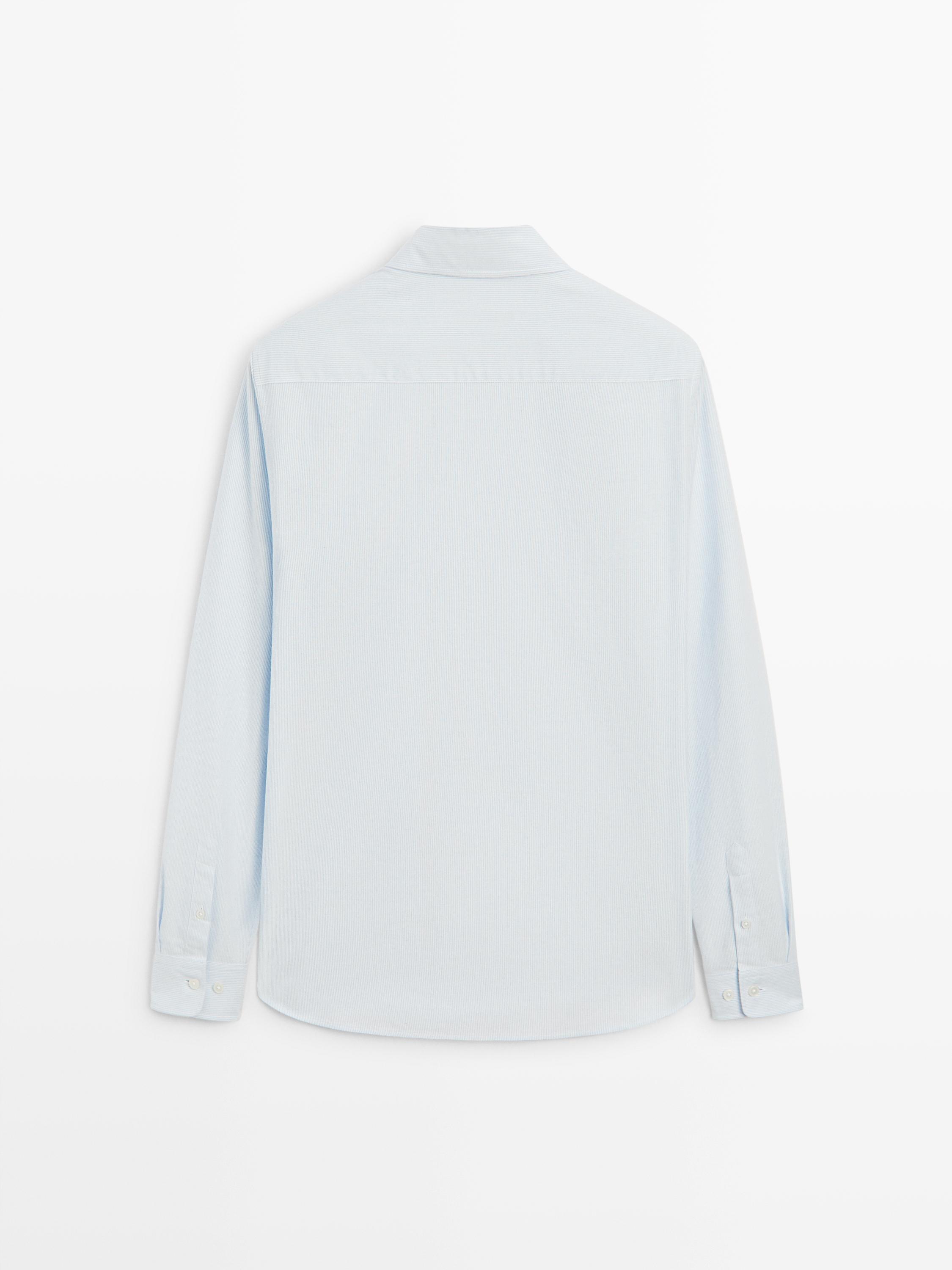 Košulja regular kroja s tankim prugama