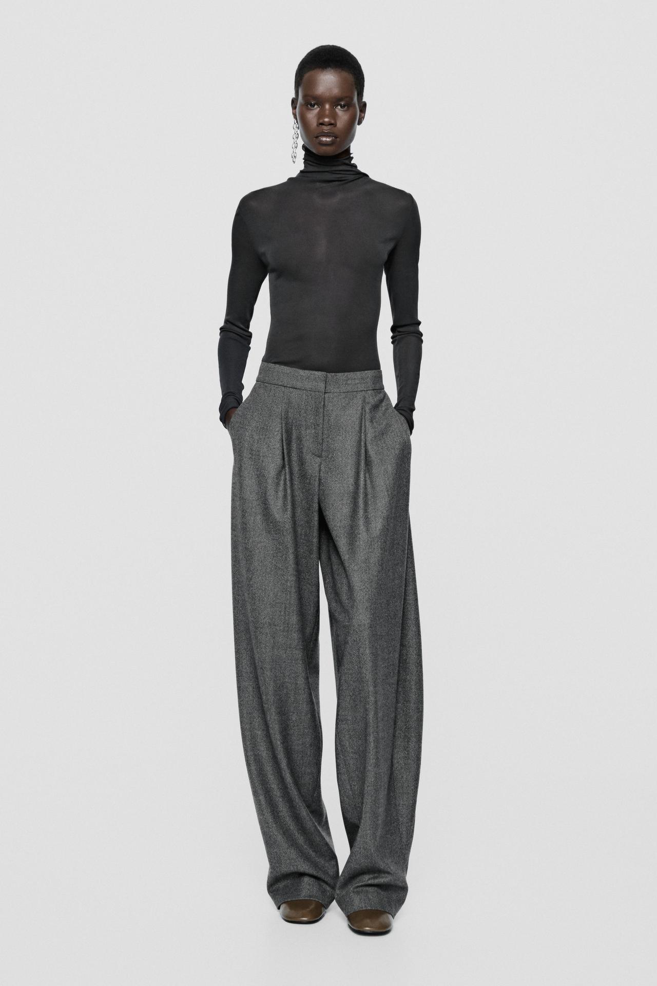 Darted barrel fit pants - LIMITED EDITION — GREY