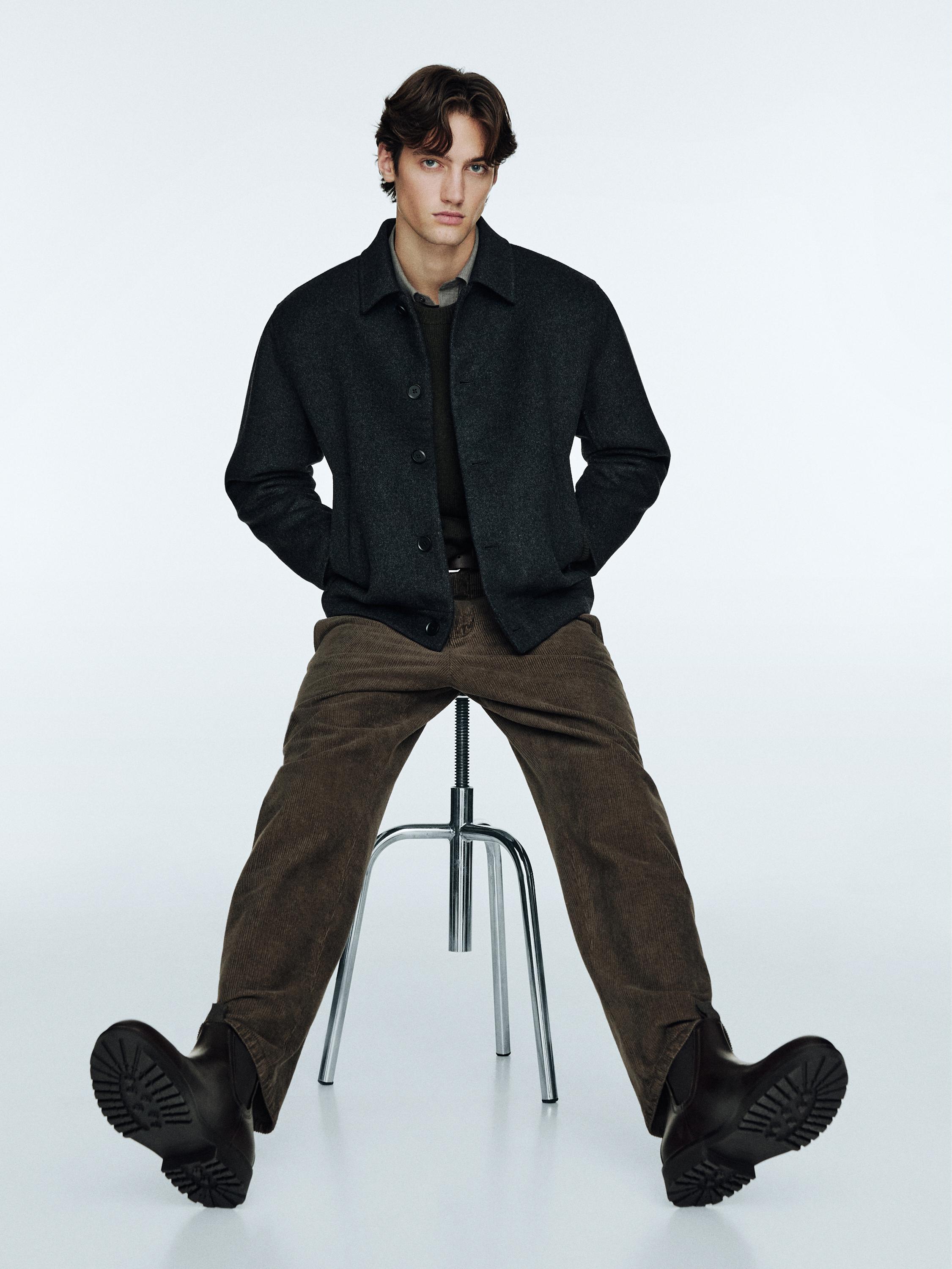 Leather Chelsea boots — BROWN