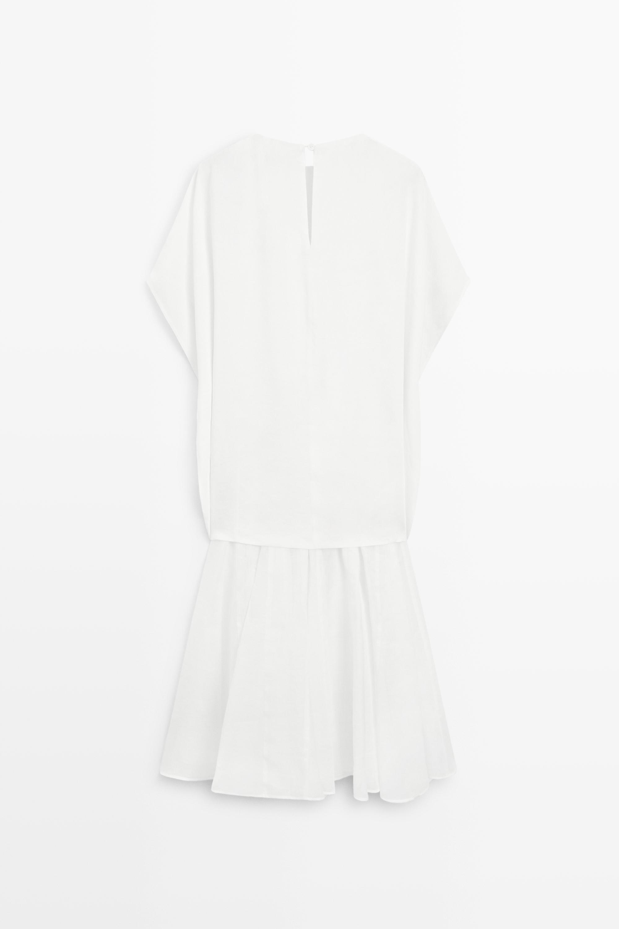 Massimo Dutti In White
