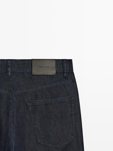 Lightweight tapered fit jeans — NAVY BLUE 9