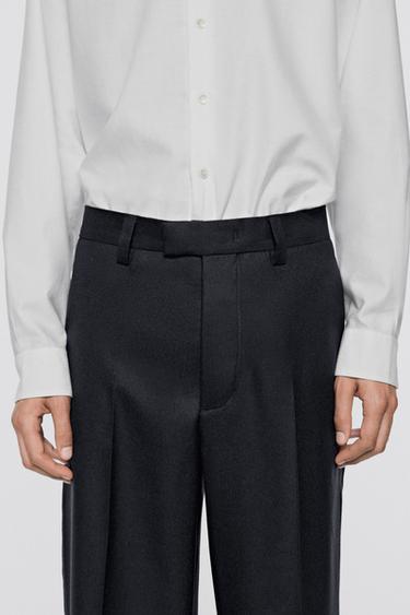 Wool blend suit pants - LIMITED EDITION — NAVY BLUE 4