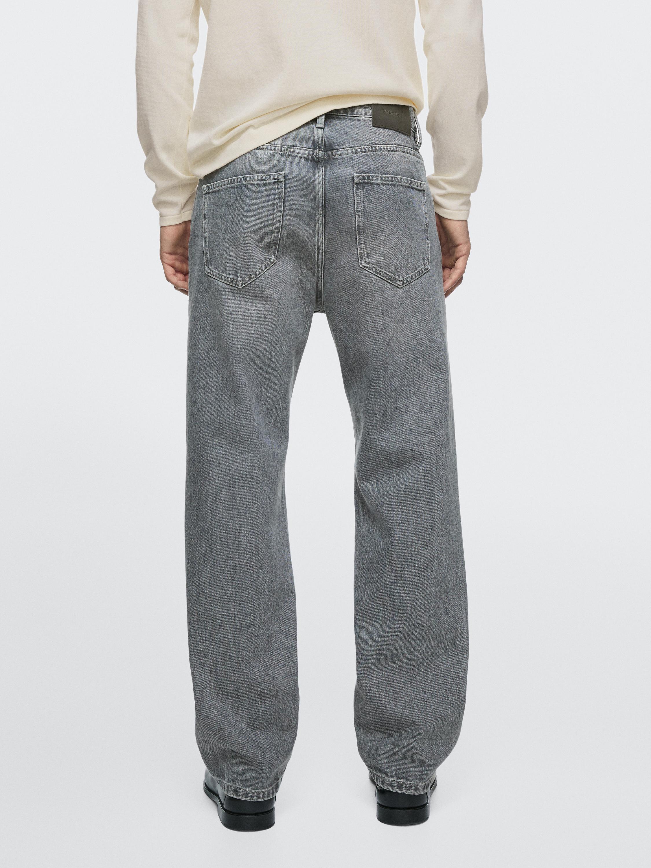 Straight-leg jeans — BLUISH GREY