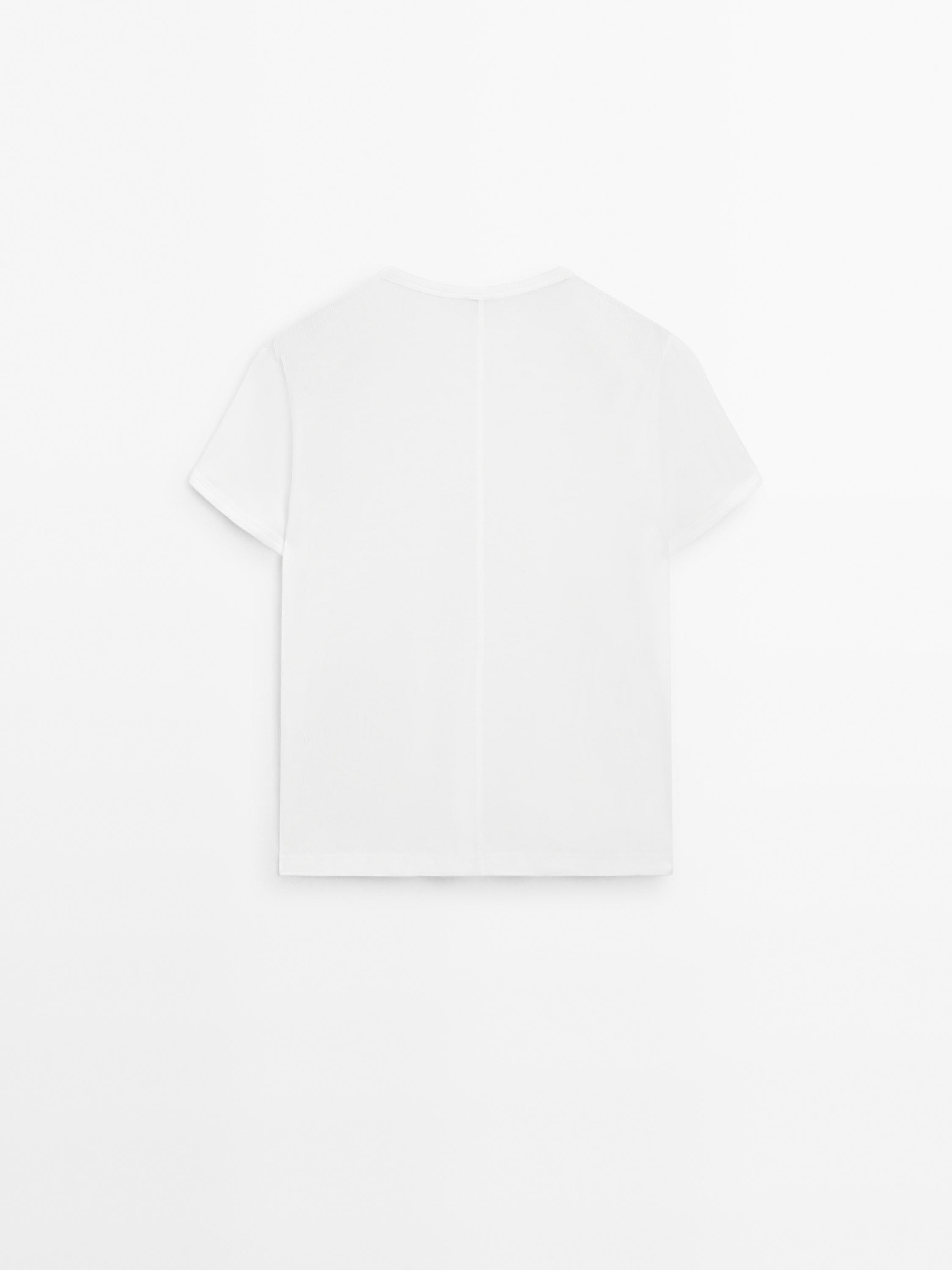 100% cotton short-sleeve T-shirt