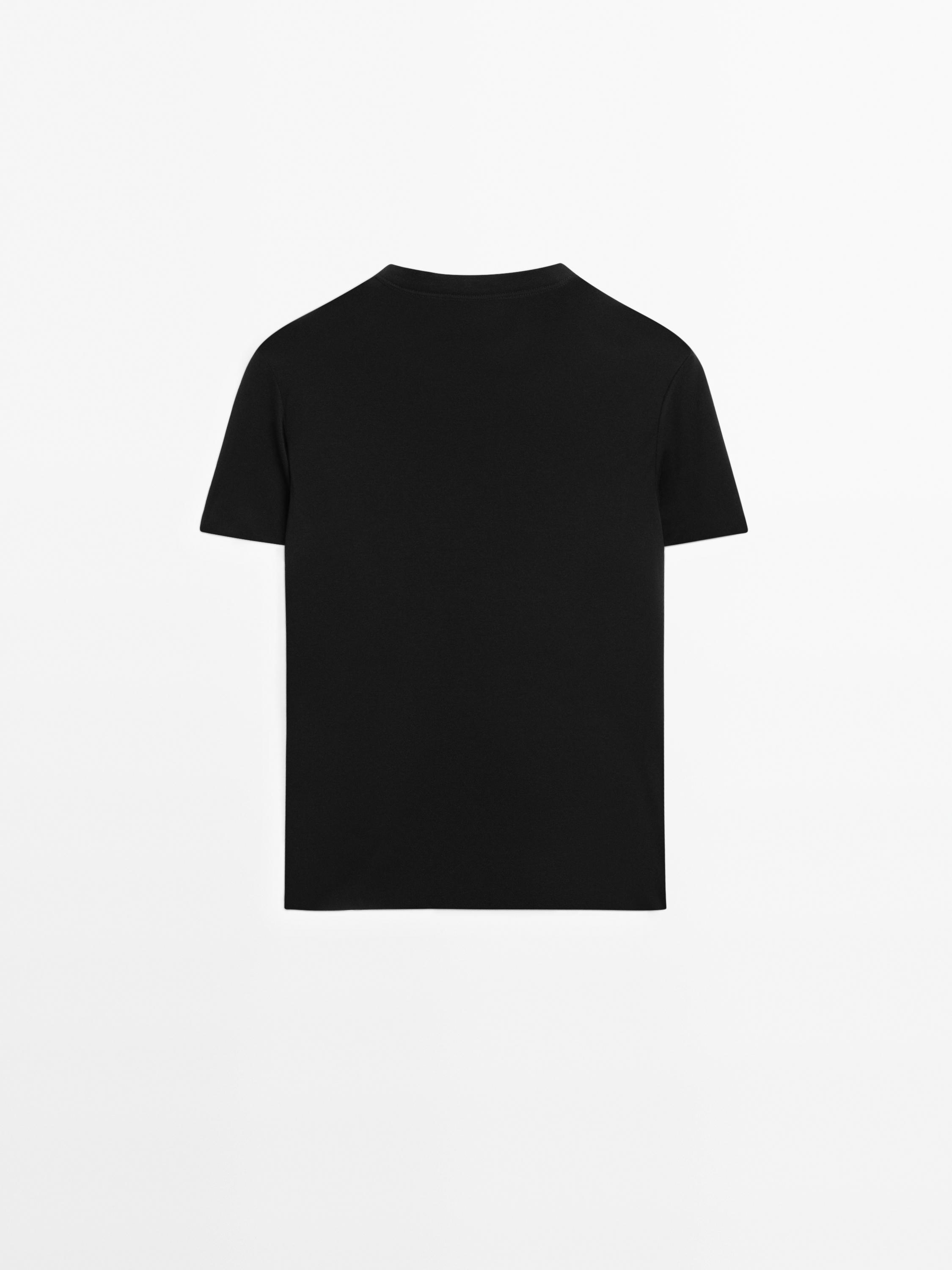 Flowing short sleeve T-shirt