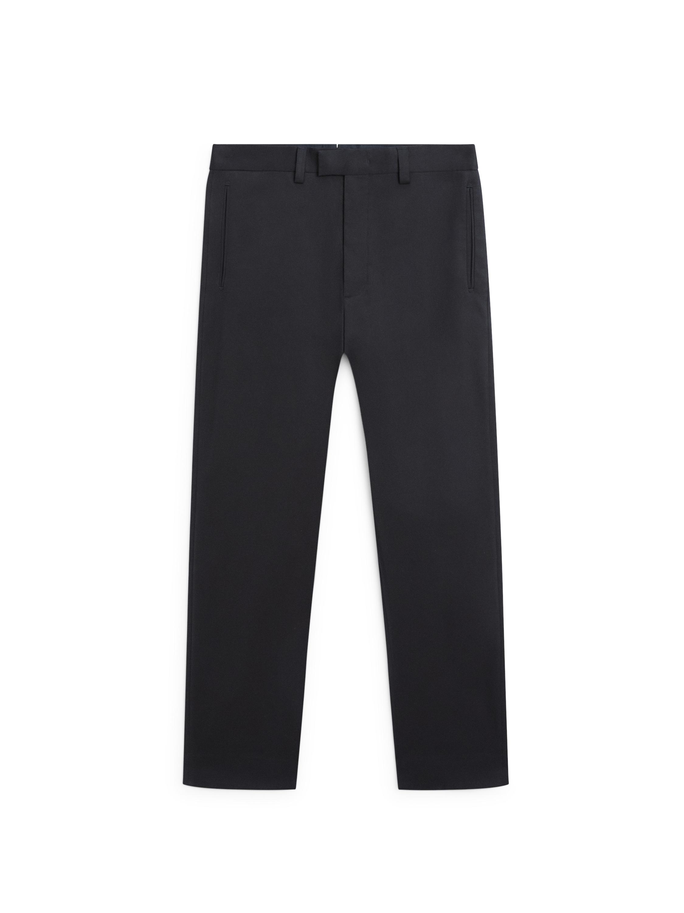 Tailored fit barrel trousers — DARK BLUE