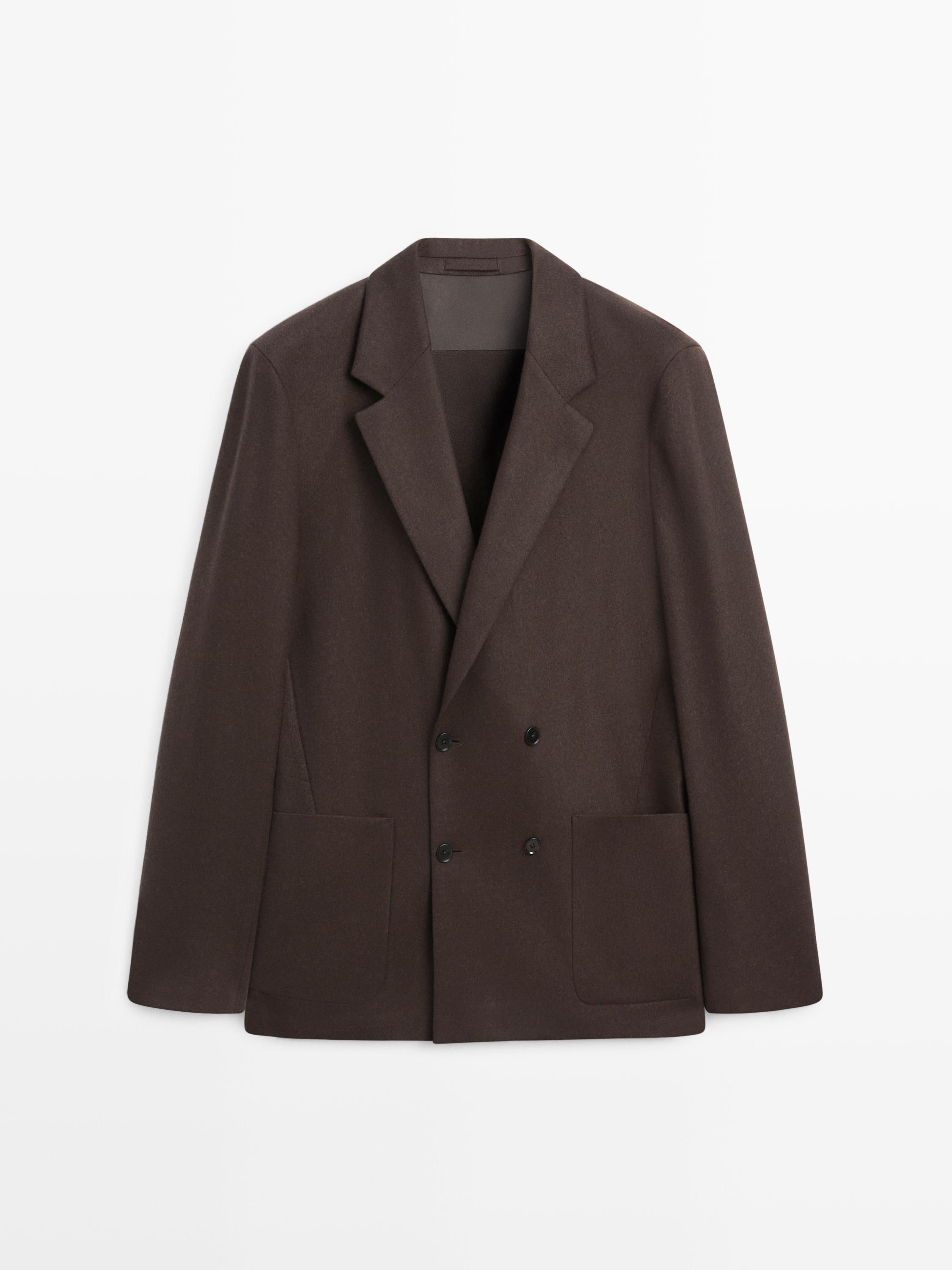 Blazer doppiopetto 100% lana