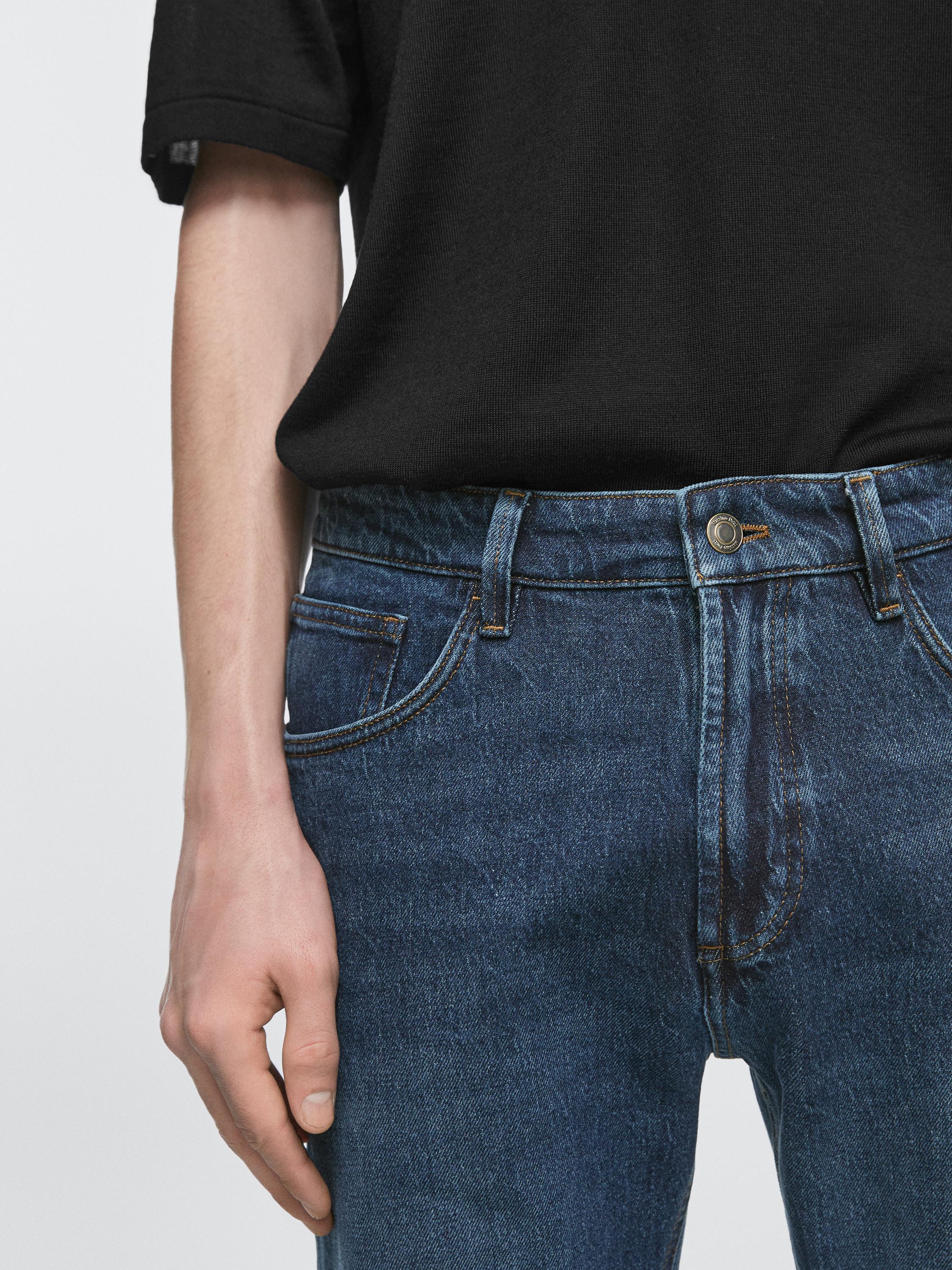 Slim fit jeans — DARK BLUE