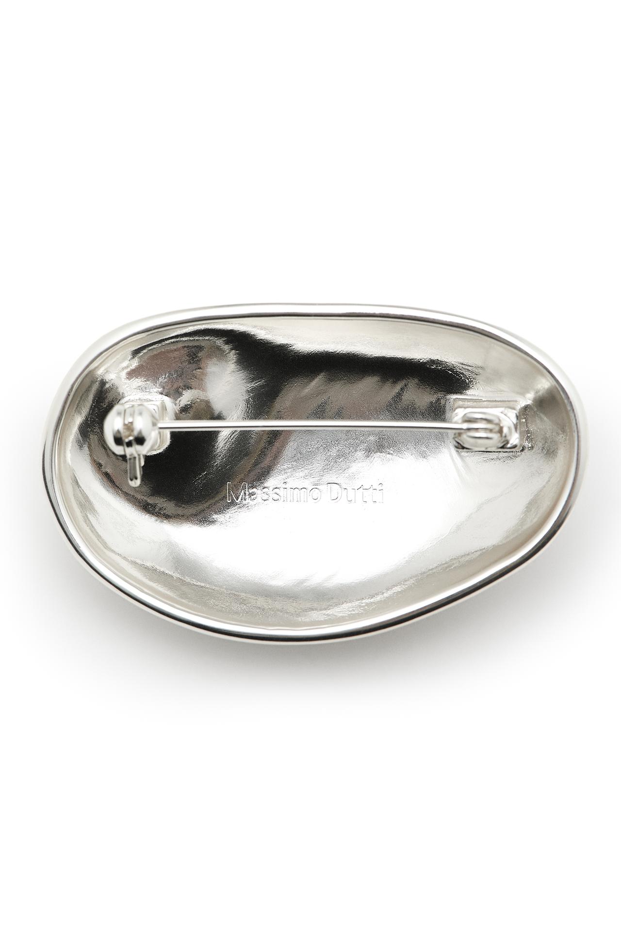 Big Pebble Brooch - LIMITED EDITION — SILVER