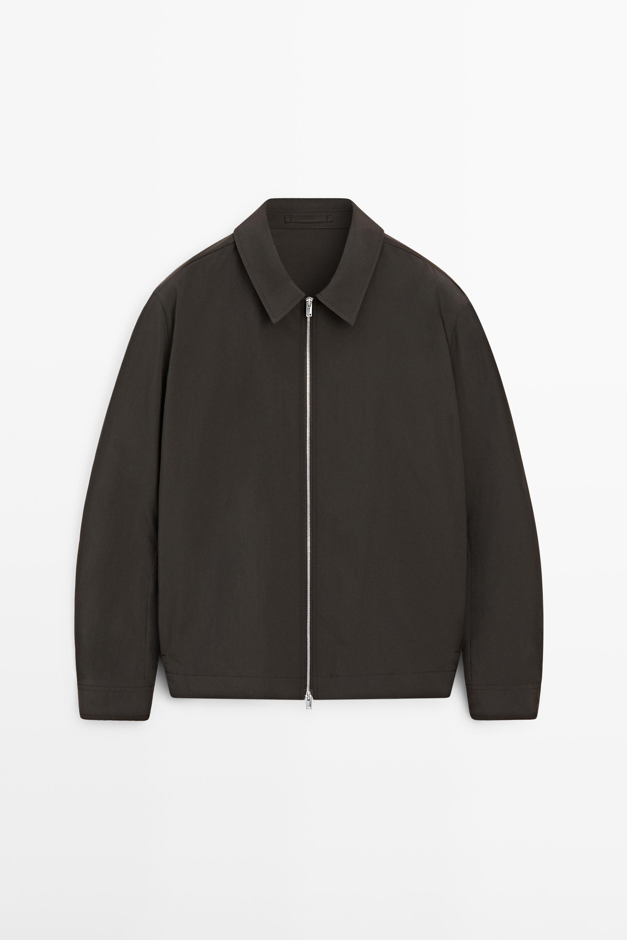 Kort total look-jakke